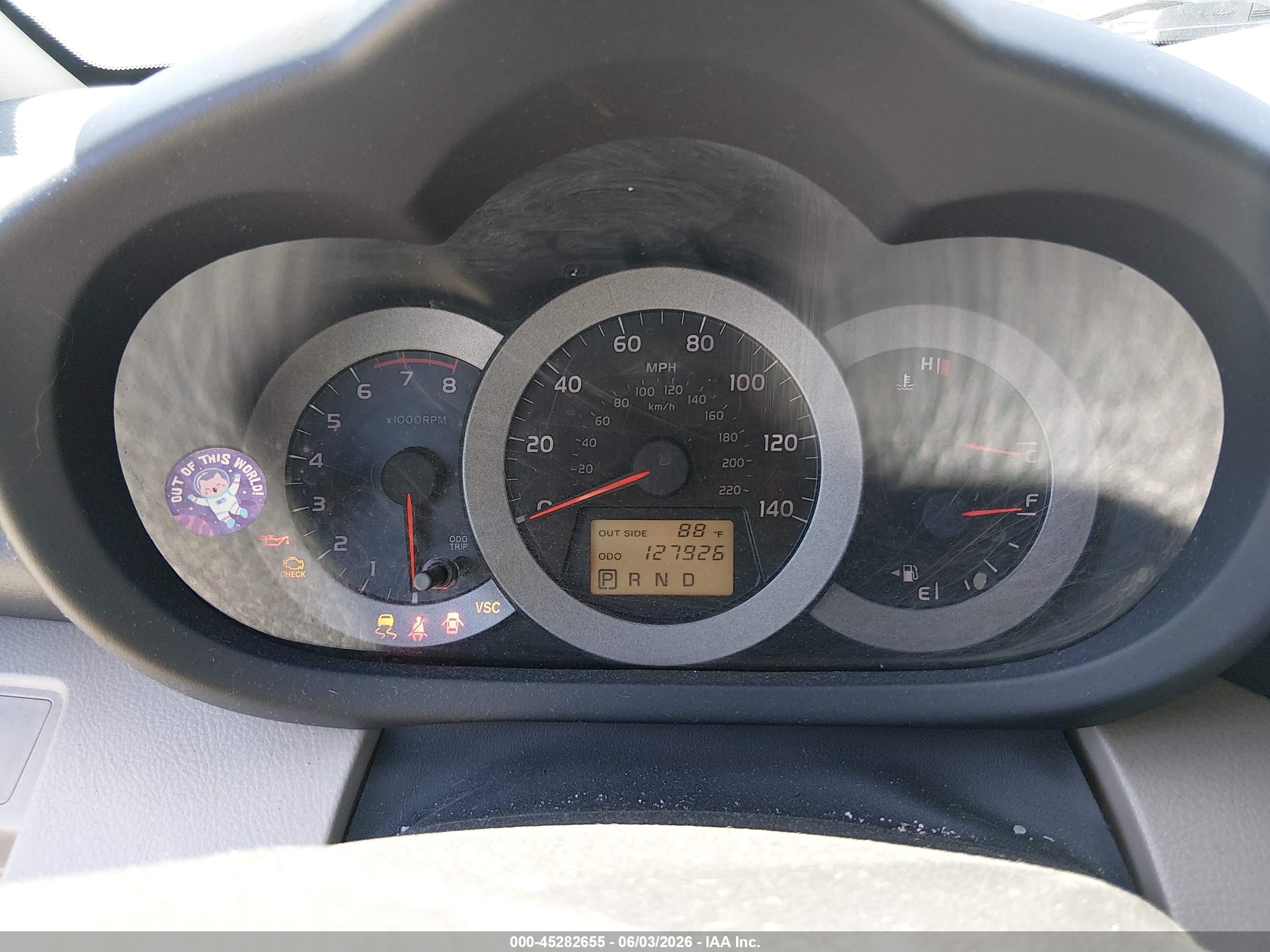 2007 Toyota Rav4 Blue vin: JTMZD33V275067569