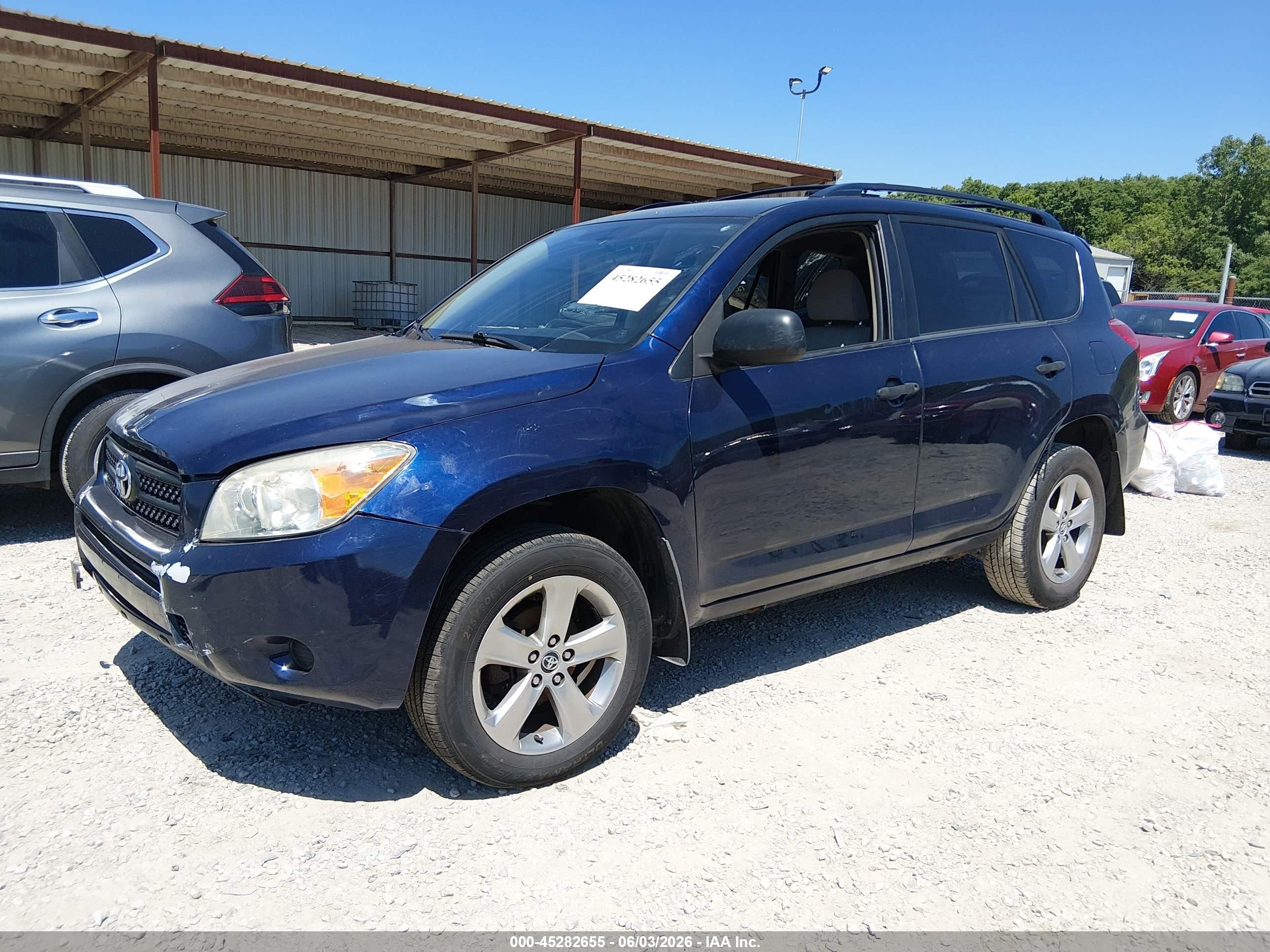 2007 Toyota Rav4 Blue vin: JTMZD33V275067569
