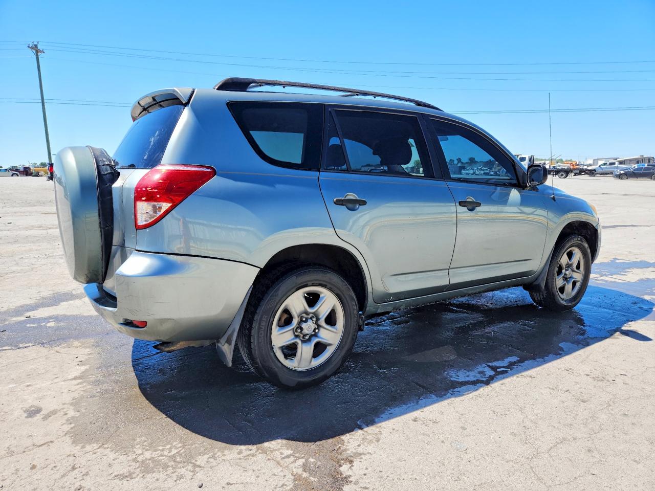 2007 Toyota Rav4 Base Silver vin: JTMZD33V275071542