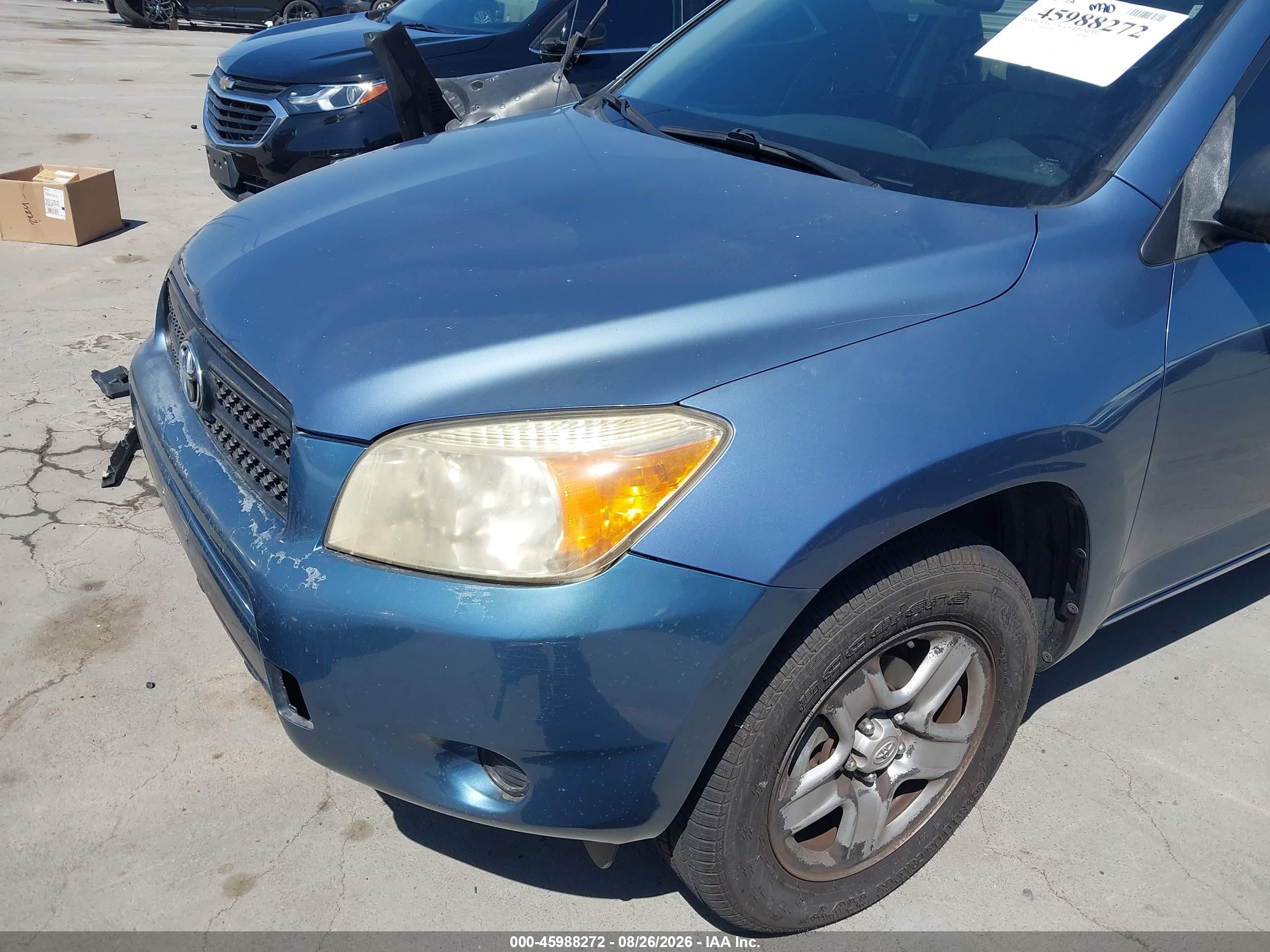 2007 Toyota Rav4   Blue vin: JTMZD33V275076014