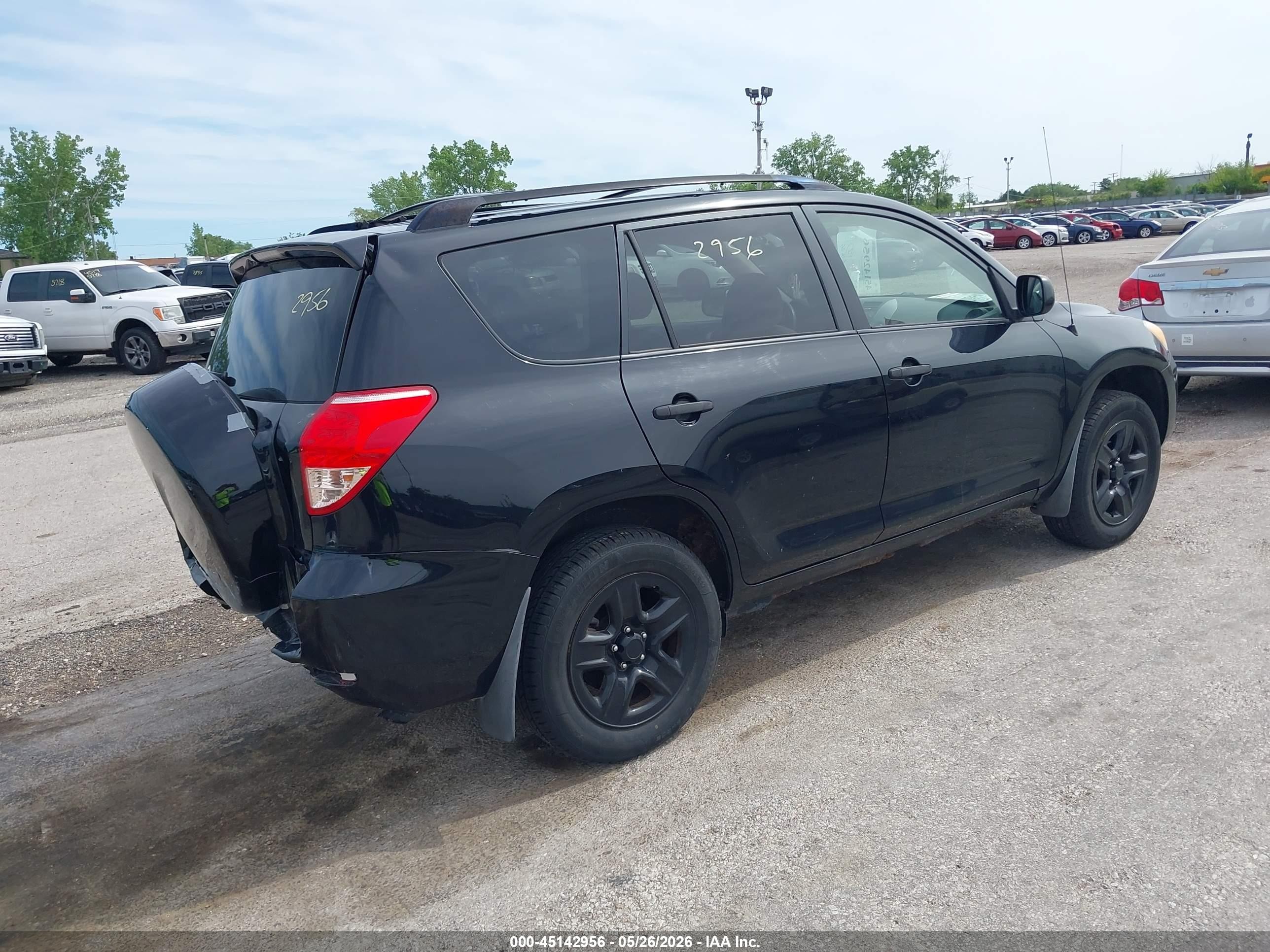 2007 Toyota Rav4   Black vin: JTMZD33V276028510