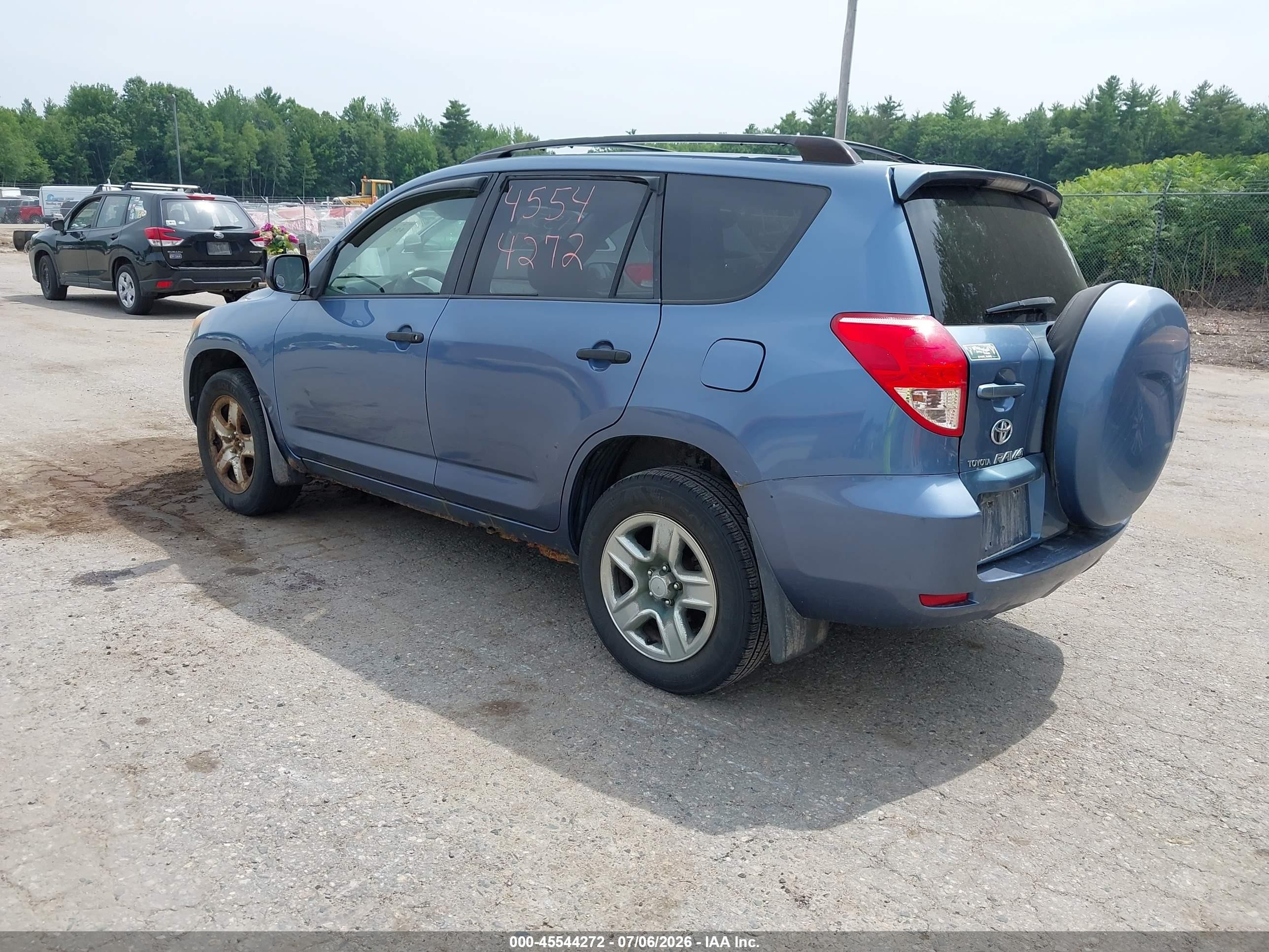 2007 Toyota Rav4   Blue vin: JTMZD33V276029799