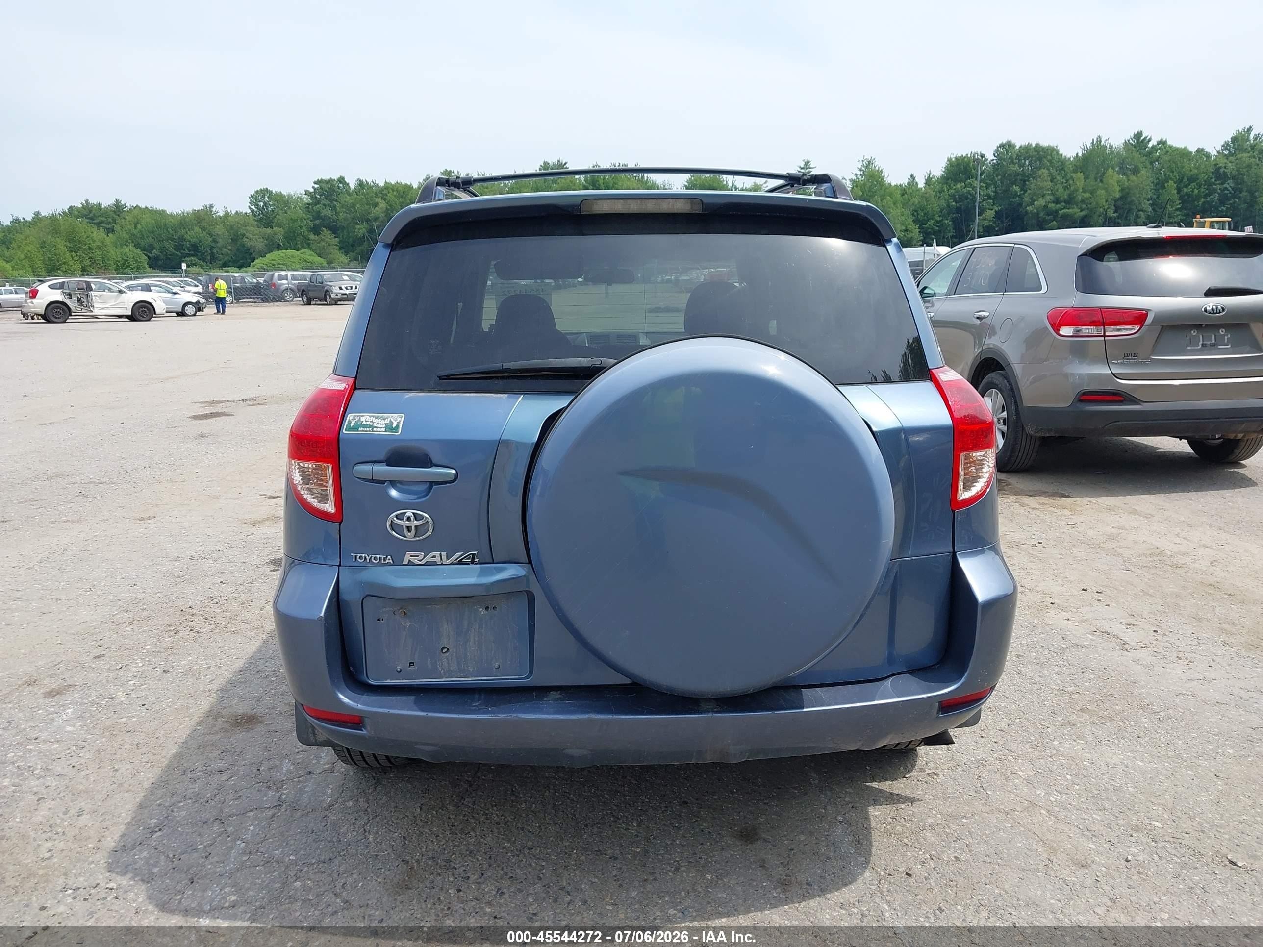 2007 Toyota Rav4   Blue vin: JTMZD33V276029799
