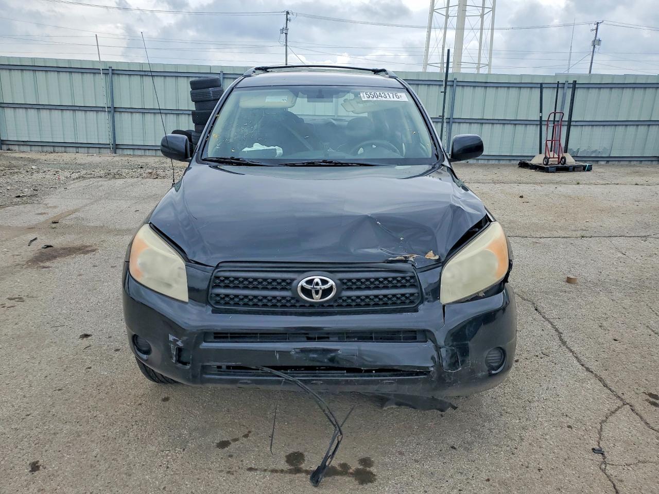2007 Toyota Rav4 Base Black vin: JTMZD33V276032640
