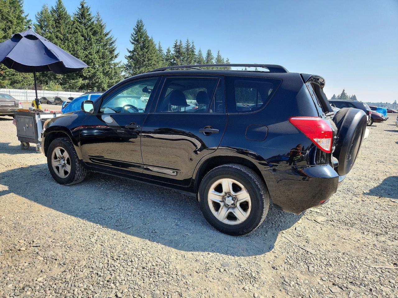2007 Toyota Rav4 Base Black vin: JTMZD33V276033030