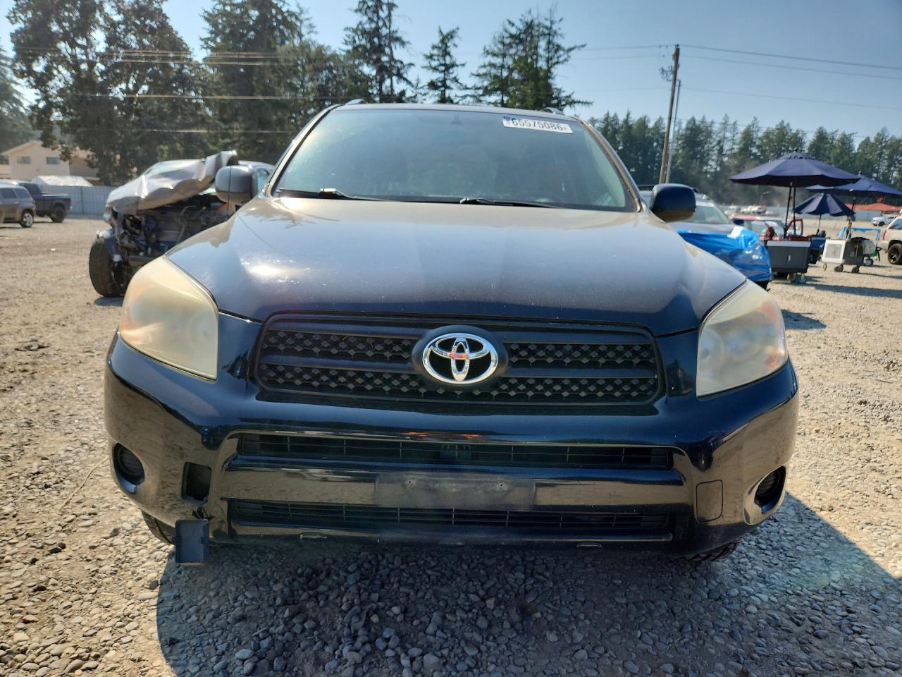 2007 Toyota Rav4 Base Black vin: JTMZD33V276033030
