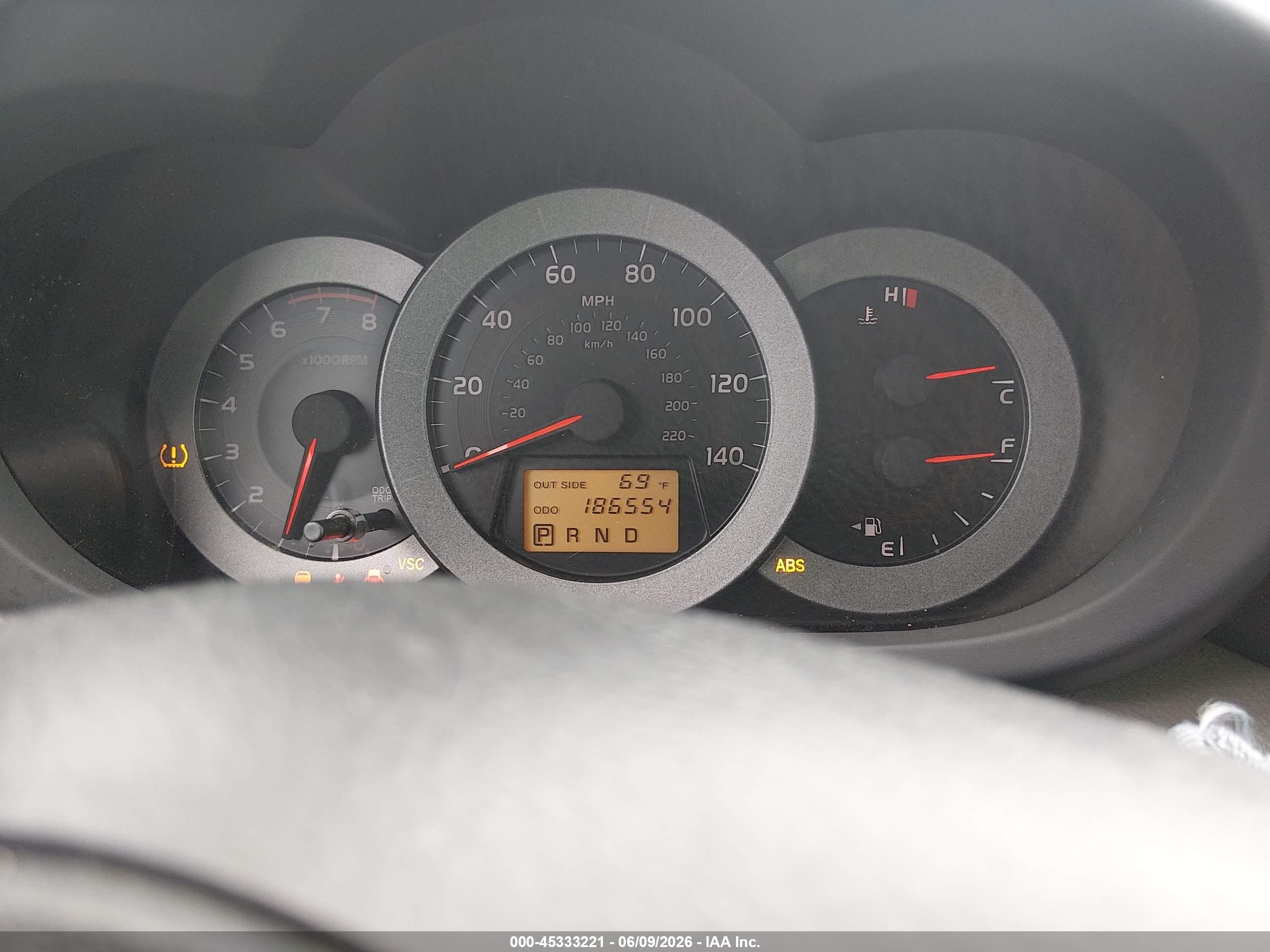 2007 Toyota Rav4   Черный vin: JTMZD33V276041273