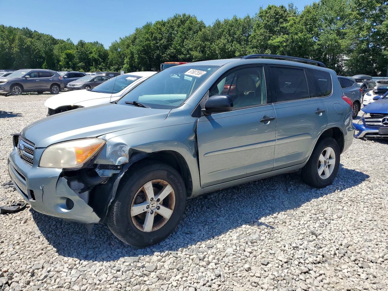 2007 Toyota Rav4 Base Green vin: JTMZD33V276046425