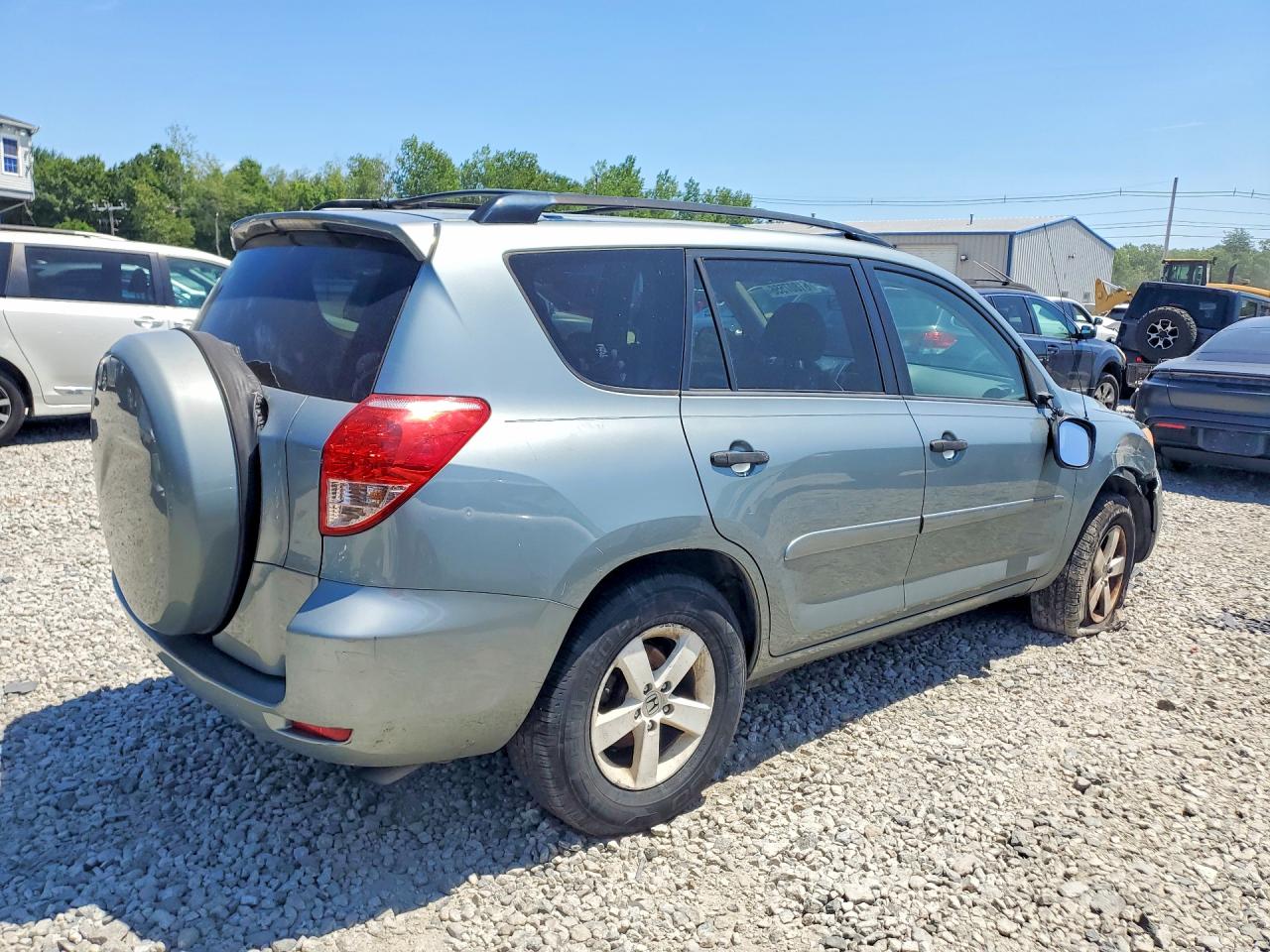 2007 Toyota Rav4 Base Green vin: JTMZD33V276046425