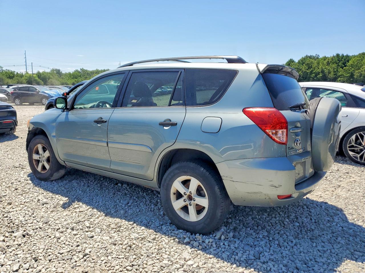 2007 Toyota Rav4 Base Green vin: JTMZD33V276046425