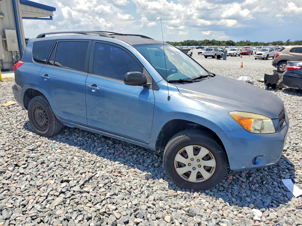 2008 Toyota Rav4 Base Blue vin: JTMZD33V285084065