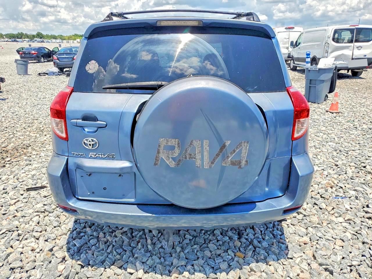 2008 Toyota Rav4 Base Blue vin: JTMZD33V285084065
