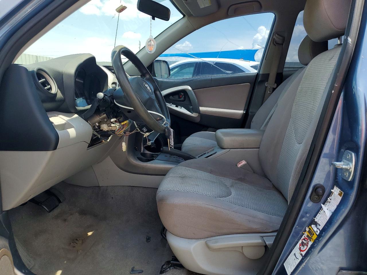 2008 Toyota Rav4 Base Blue vin: JTMZD33V285084065