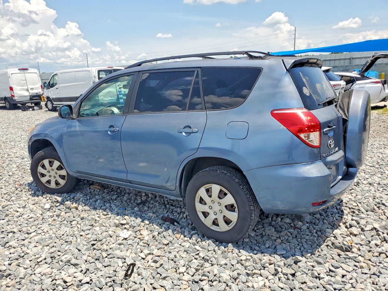 2008 Toyota Rav4 Base Blue vin: JTMZD33V285084065