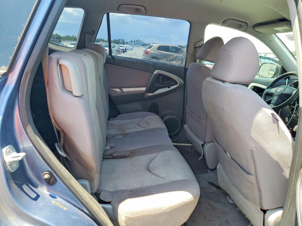 2008 Toyota Rav4 Base Blue vin: JTMZD33V285084065