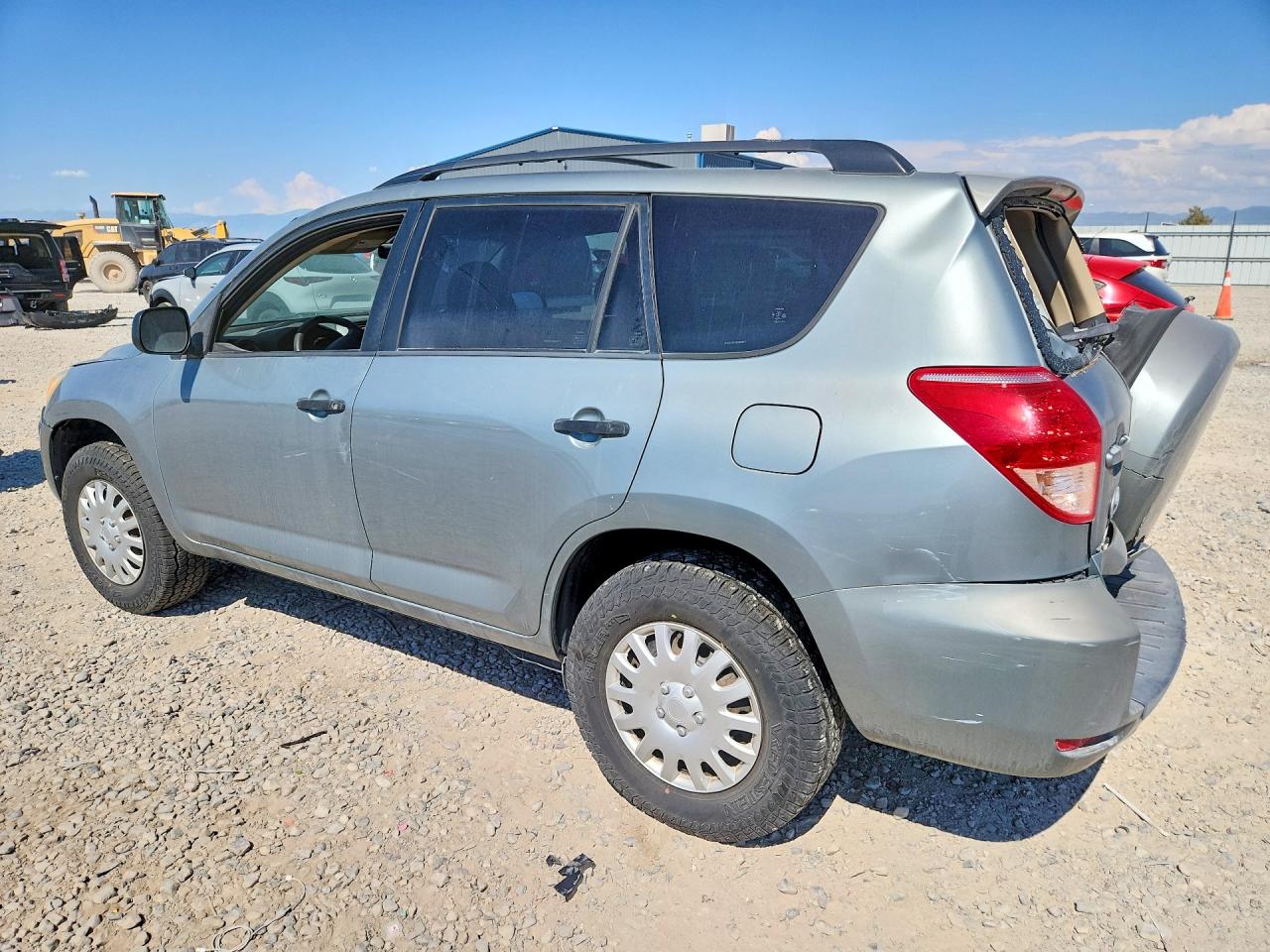 2008 Toyota Rav4 Base Зеленый vin: JTMZD33V285089573