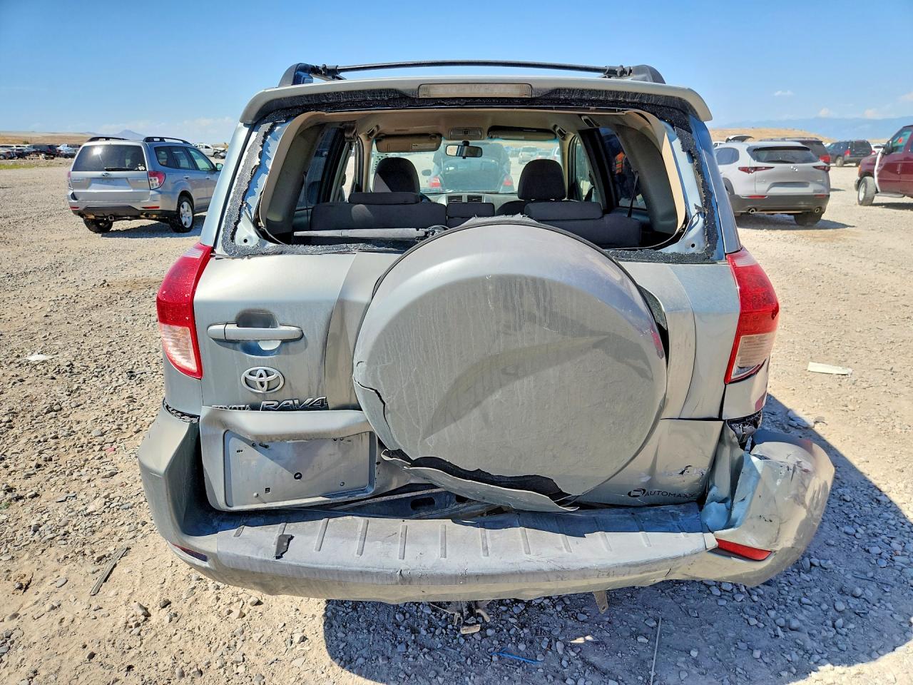 2008 Toyota Rav4 Base Зеленый vin: JTMZD33V285089573