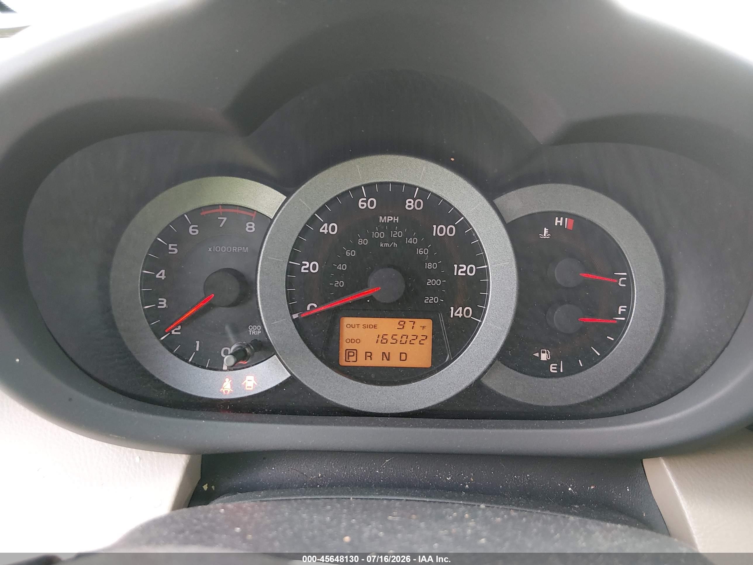 2008 Toyota Rav4   Red vin: JTMZD33V285089587