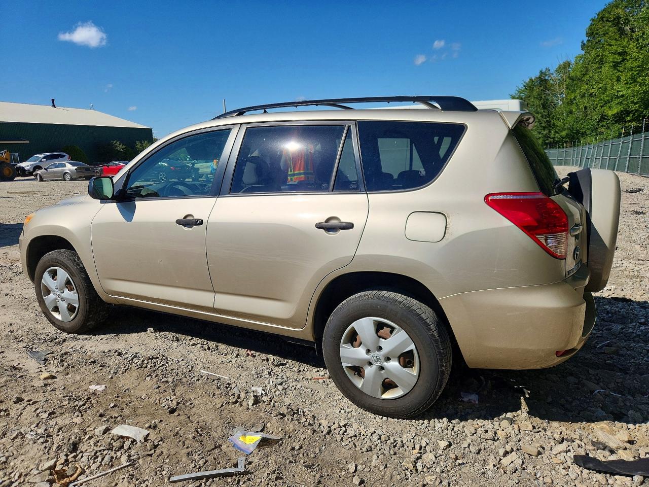 2008 Toyota Rav4 Base Gold vin: JTMZD33V285094451
