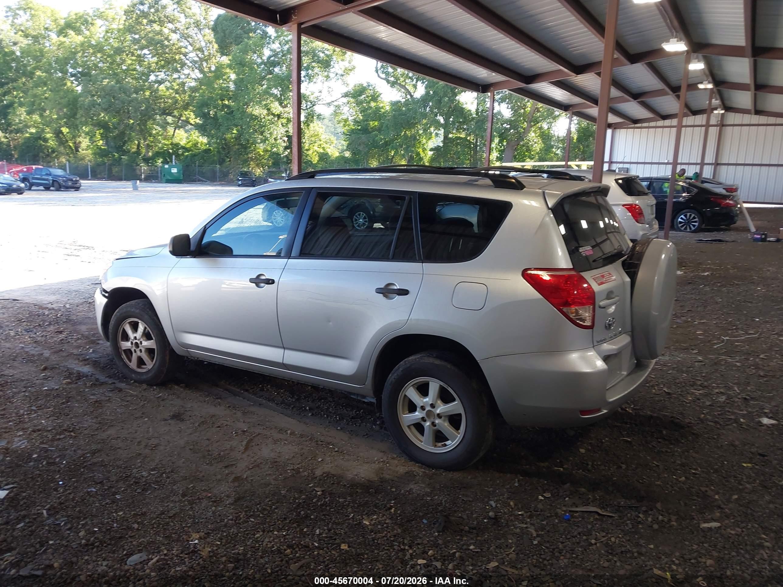 2008 Toyota Rav4   Silver vin: JTMZD33V285096717
