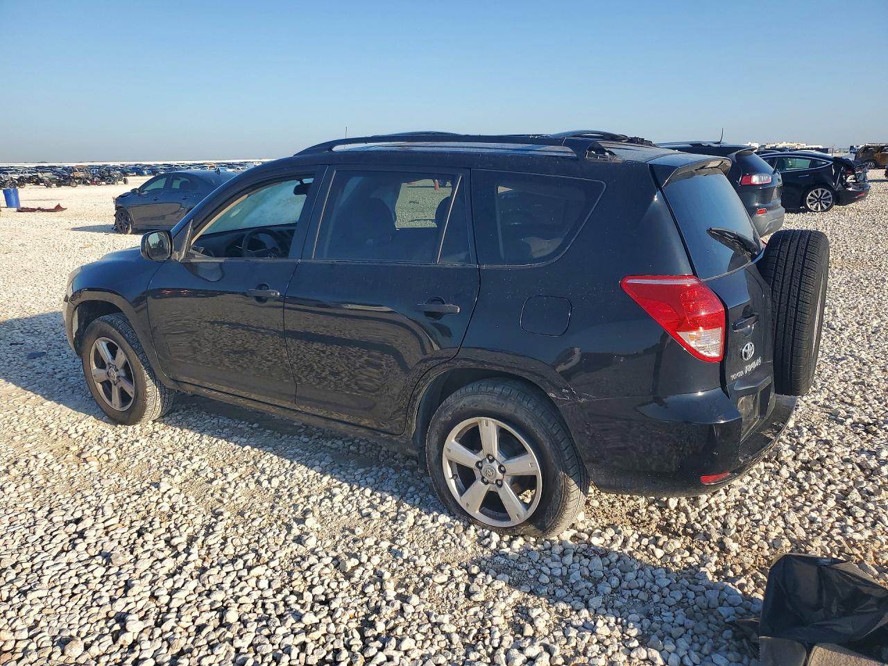 2008 Toyota Rav4 Base Black vin: JTMZD33V285096989