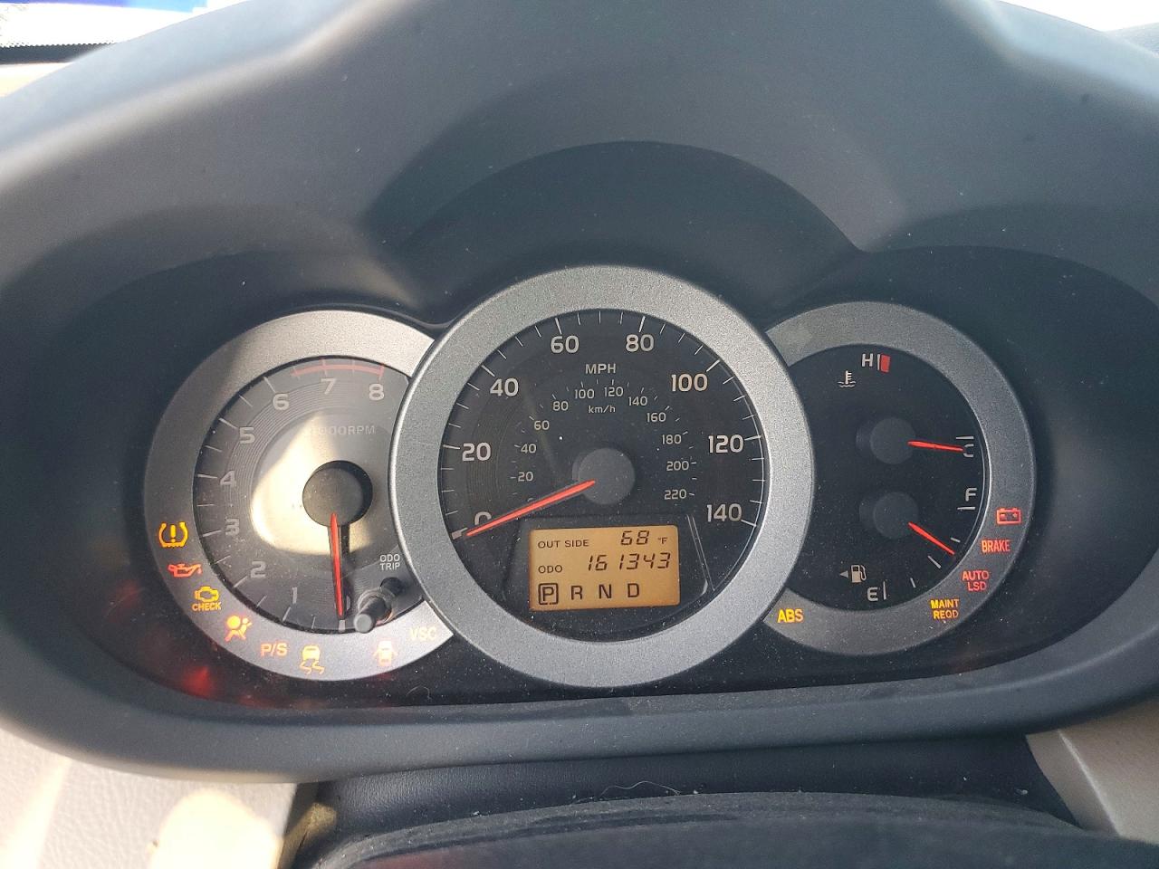 2008 Toyota Rav4 Base Black vin: JTMZD33V285096989