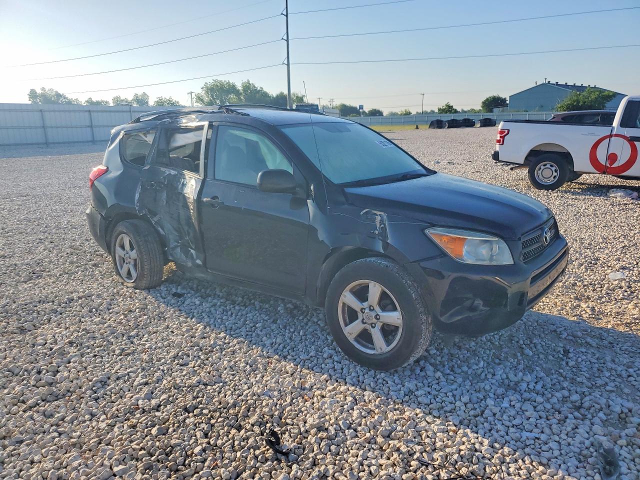 2008 Toyota Rav4 Base Black vin: JTMZD33V285096989