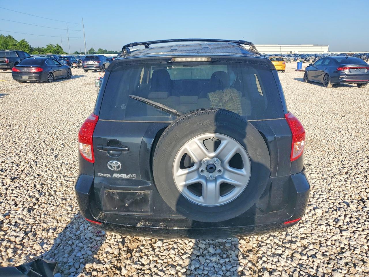 2008 Toyota Rav4 Base Black vin: JTMZD33V285096989