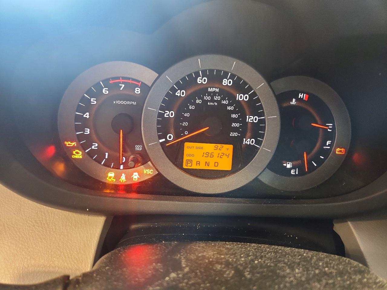 2008 Toyota Rav4 Base Silver vin: JTMZD33V285097835