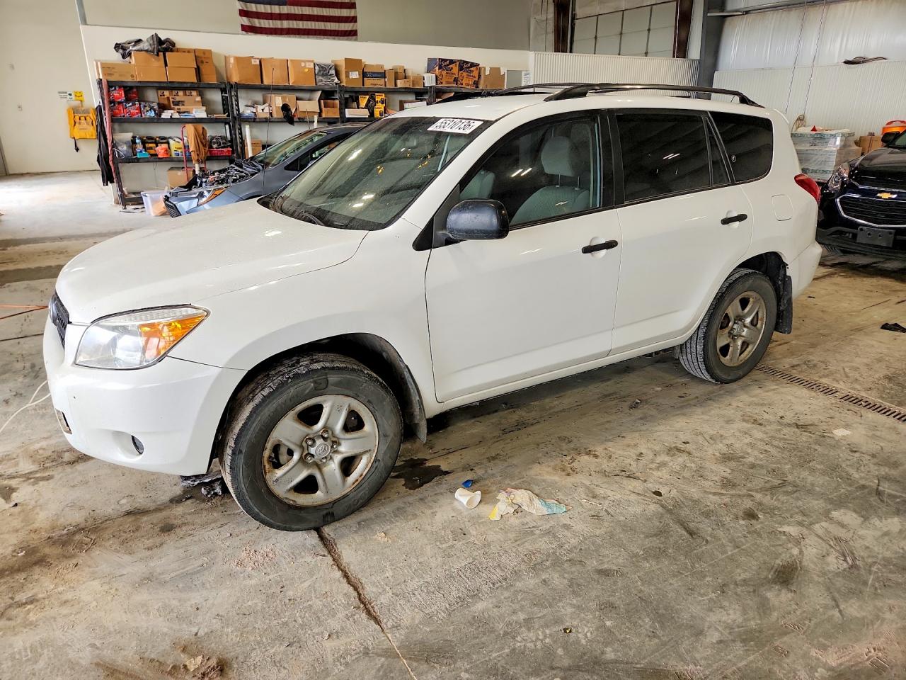 2008 Toyota Rav4 Base White vin: JTMZD33V285102564