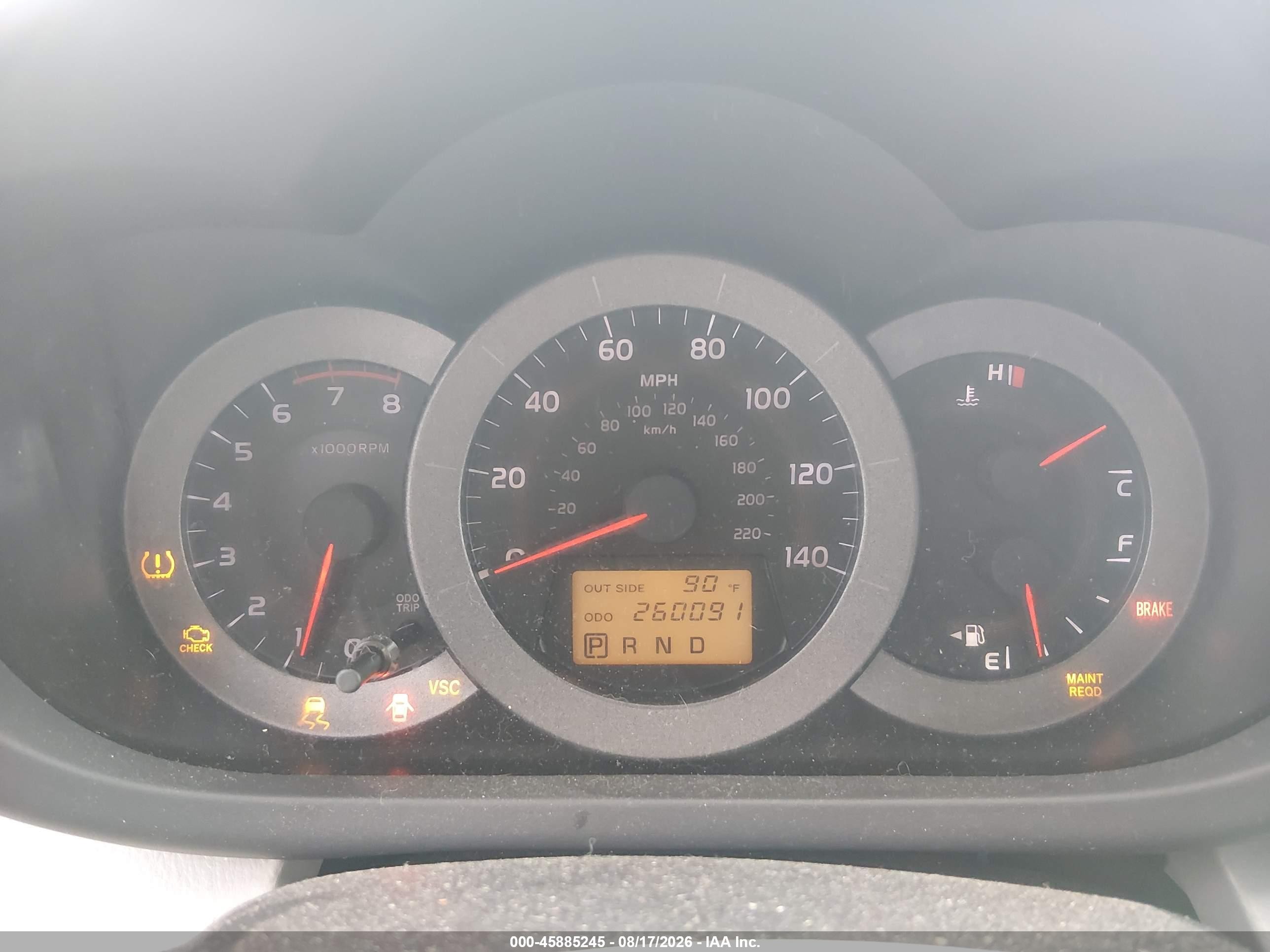 2008 Toyota Rav4   Gray vin: JTMZD33V285104010