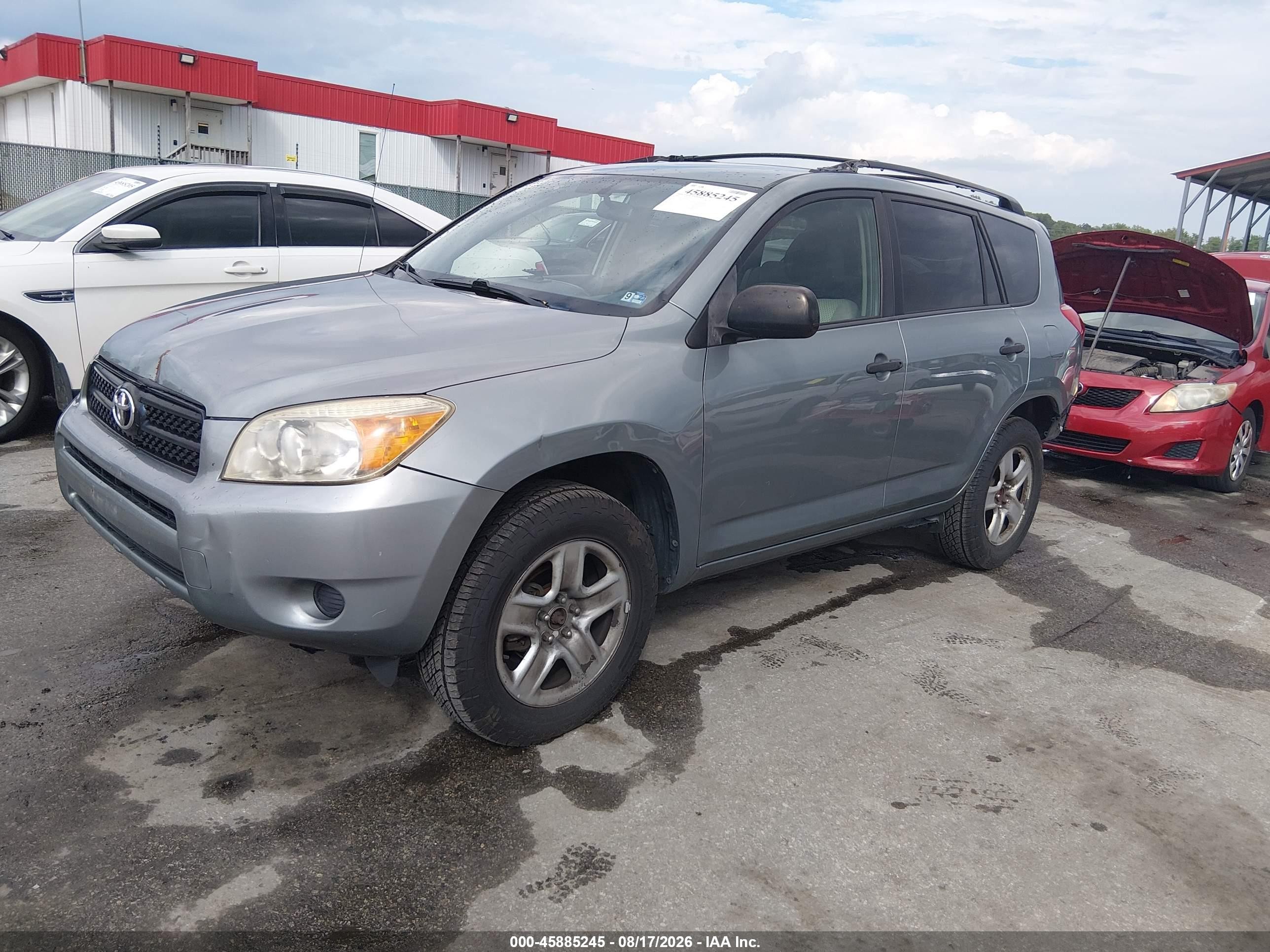 2008 Toyota Rav4   Gray vin: JTMZD33V285104010