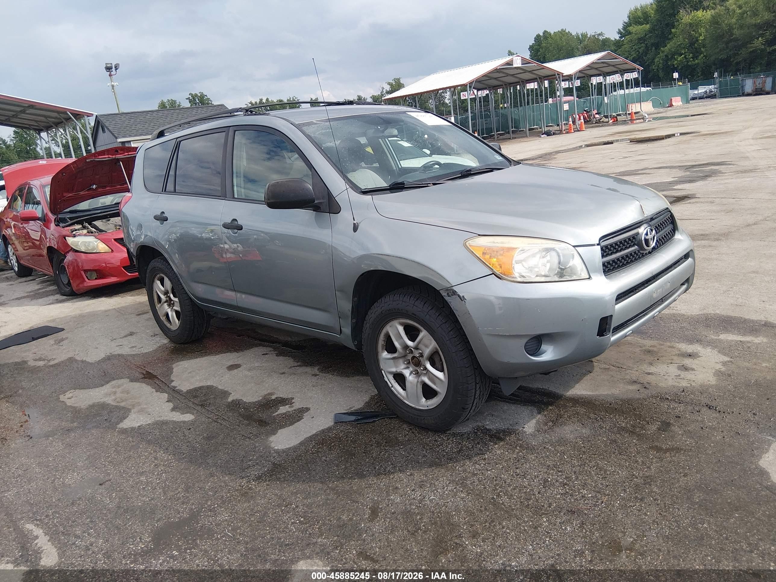 2008 Toyota Rav4   Gray vin: JTMZD33V285104010