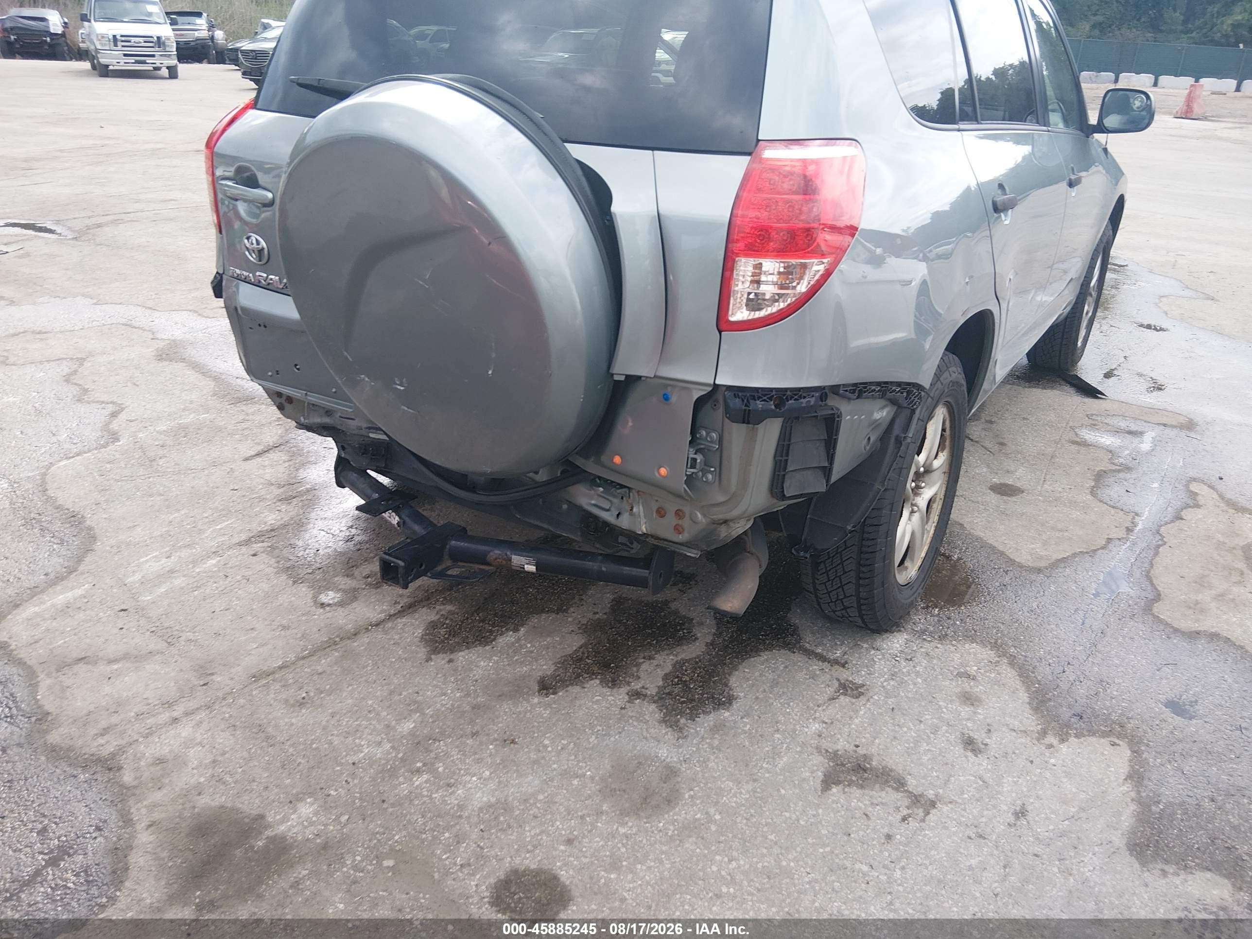 2008 Toyota Rav4   Gray vin: JTMZD33V285104010