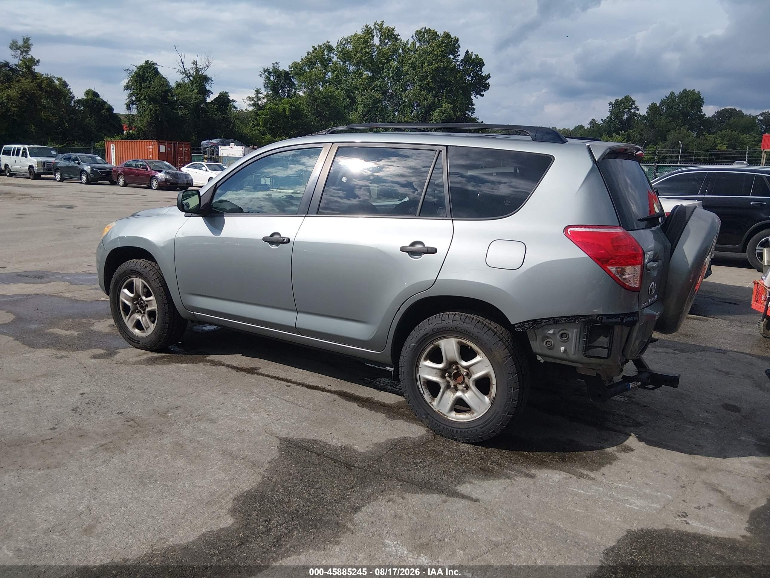 2008 Toyota Rav4   Gray vin: JTMZD33V285104010