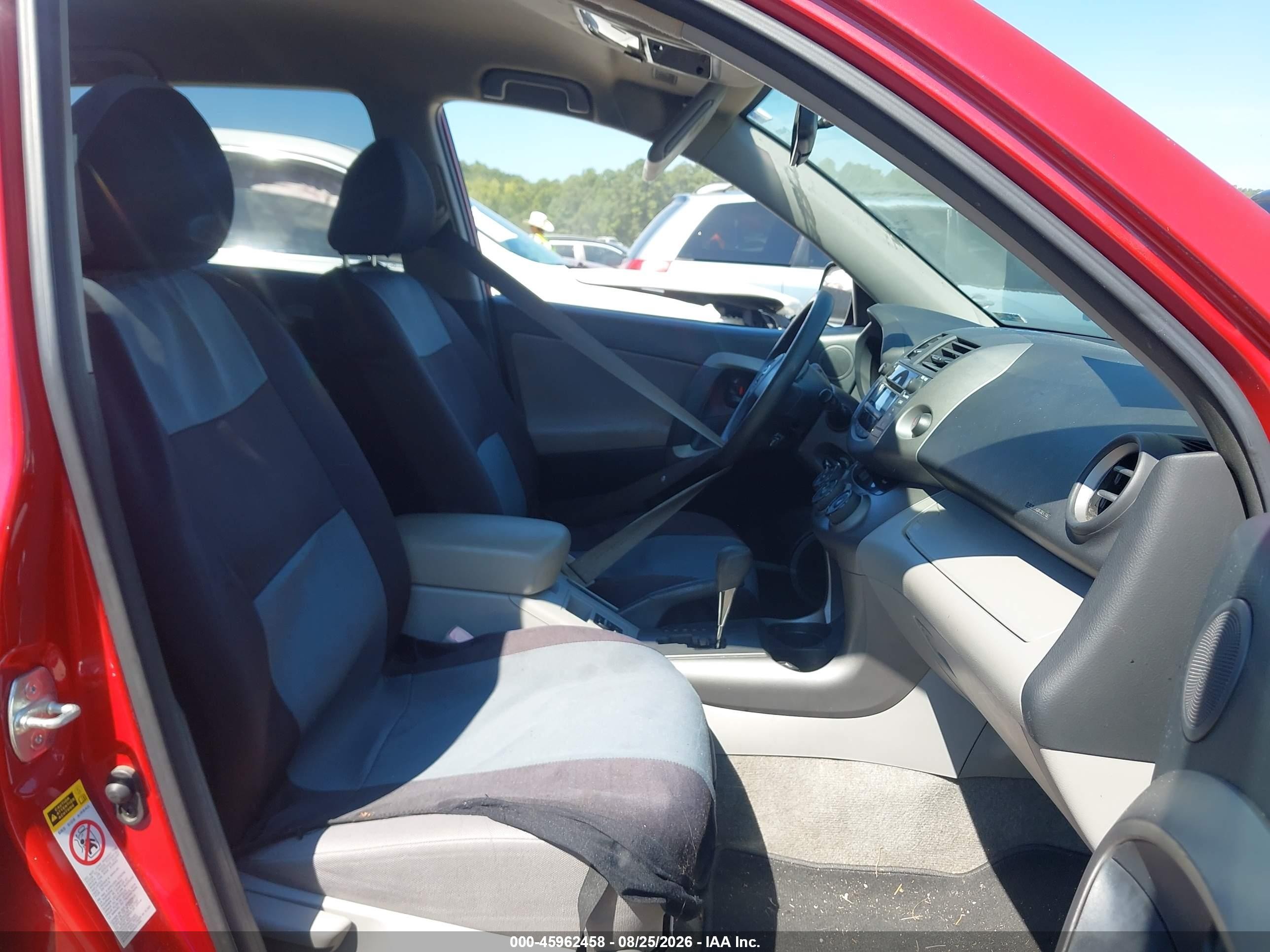 2008 Toyota Rav4   Красный vin: JTMZD33V285111765