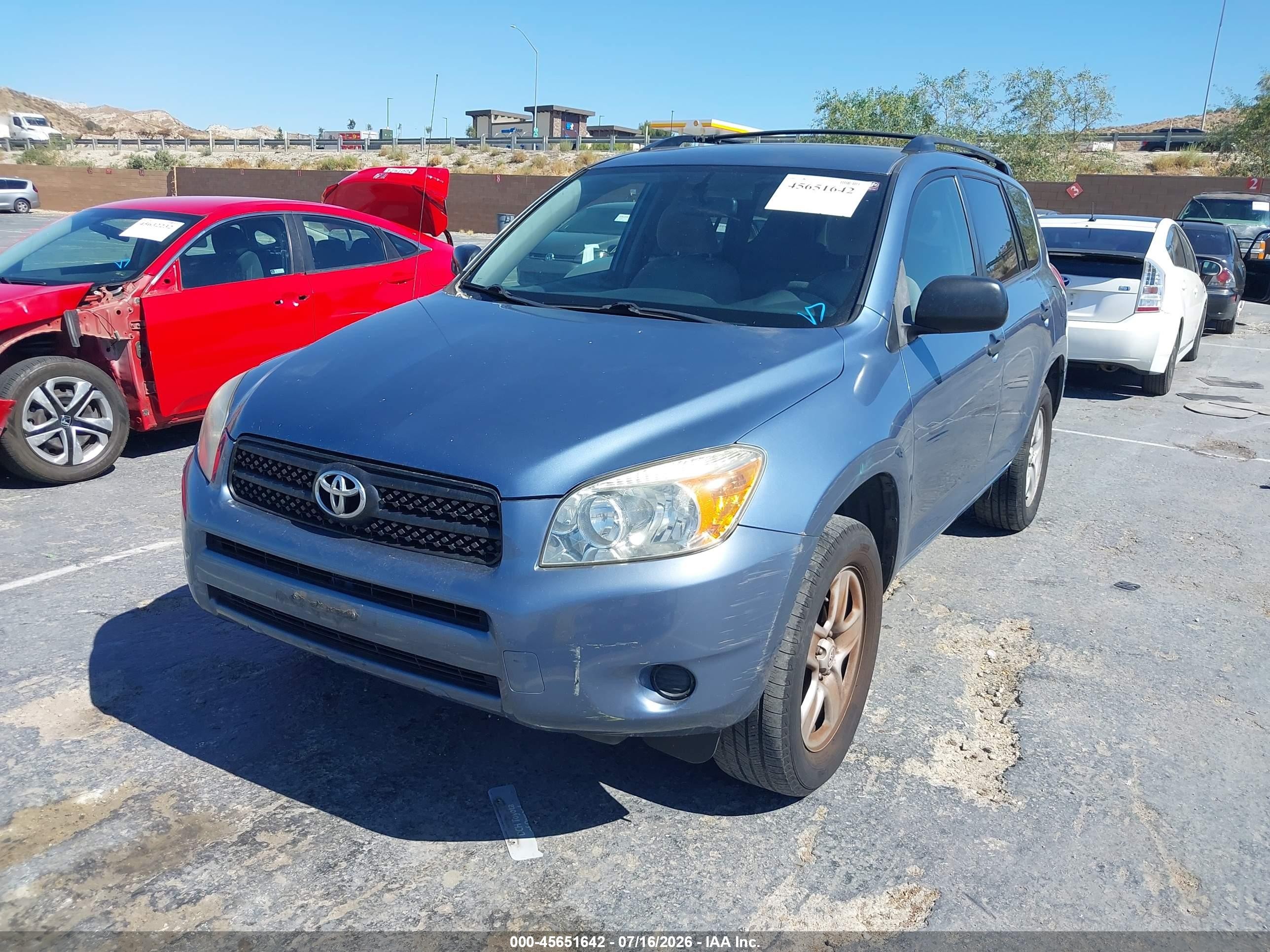 2008 Toyota Rav4   Blue vin: JTMZD33V286065784