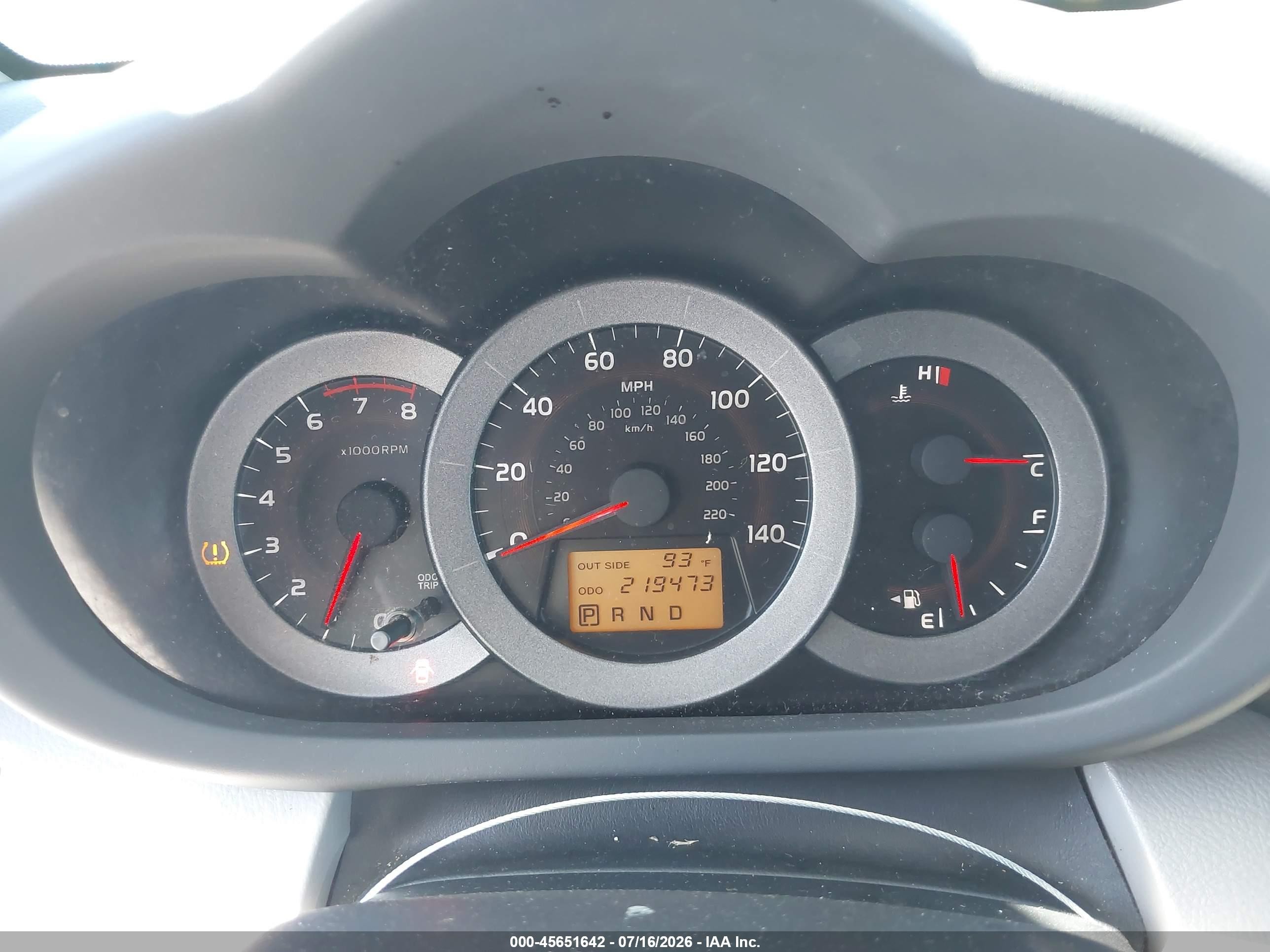 2008 Toyota Rav4   Blue vin: JTMZD33V286065784