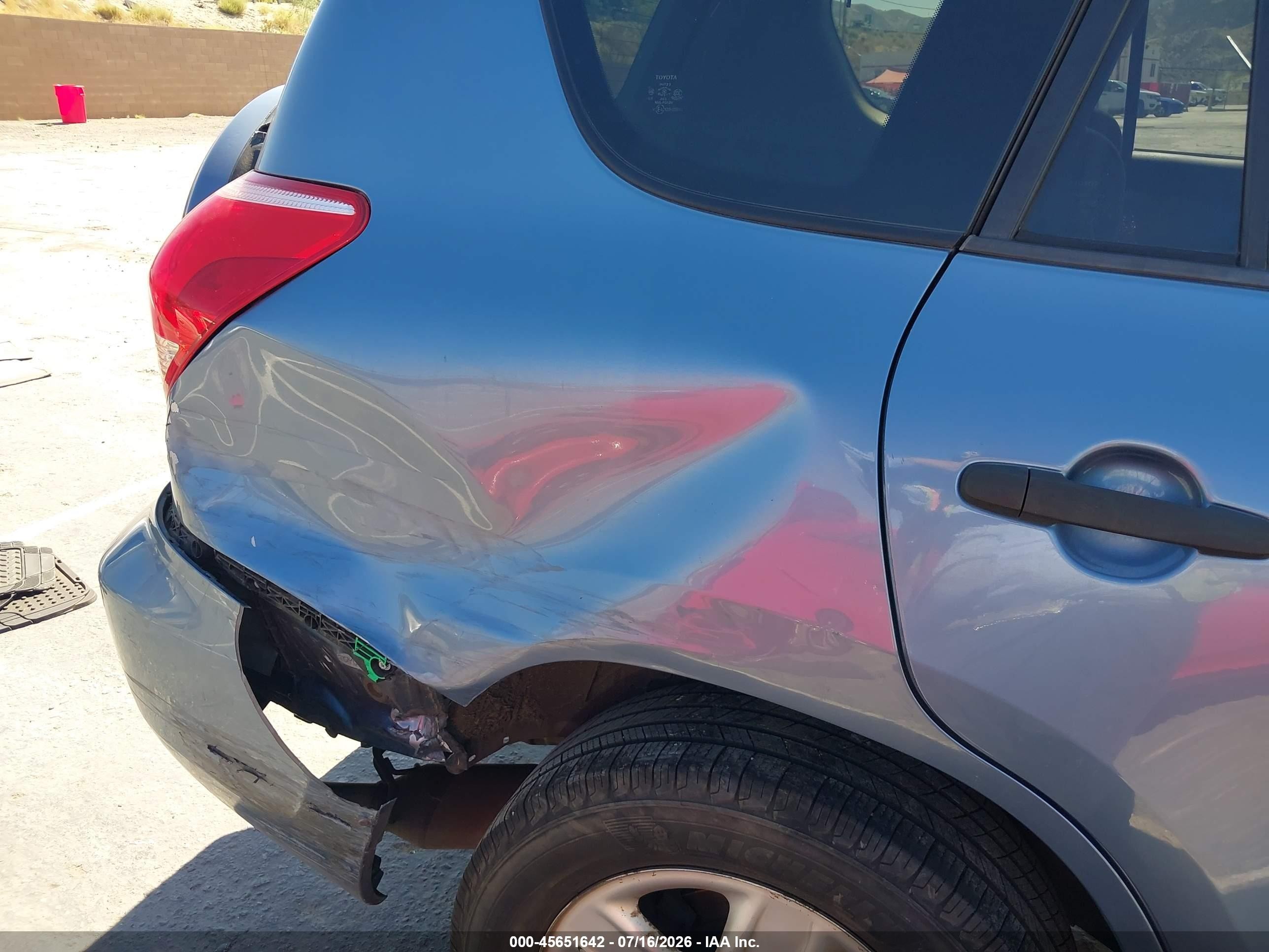 2008 Toyota Rav4   Blue vin: JTMZD33V286065784