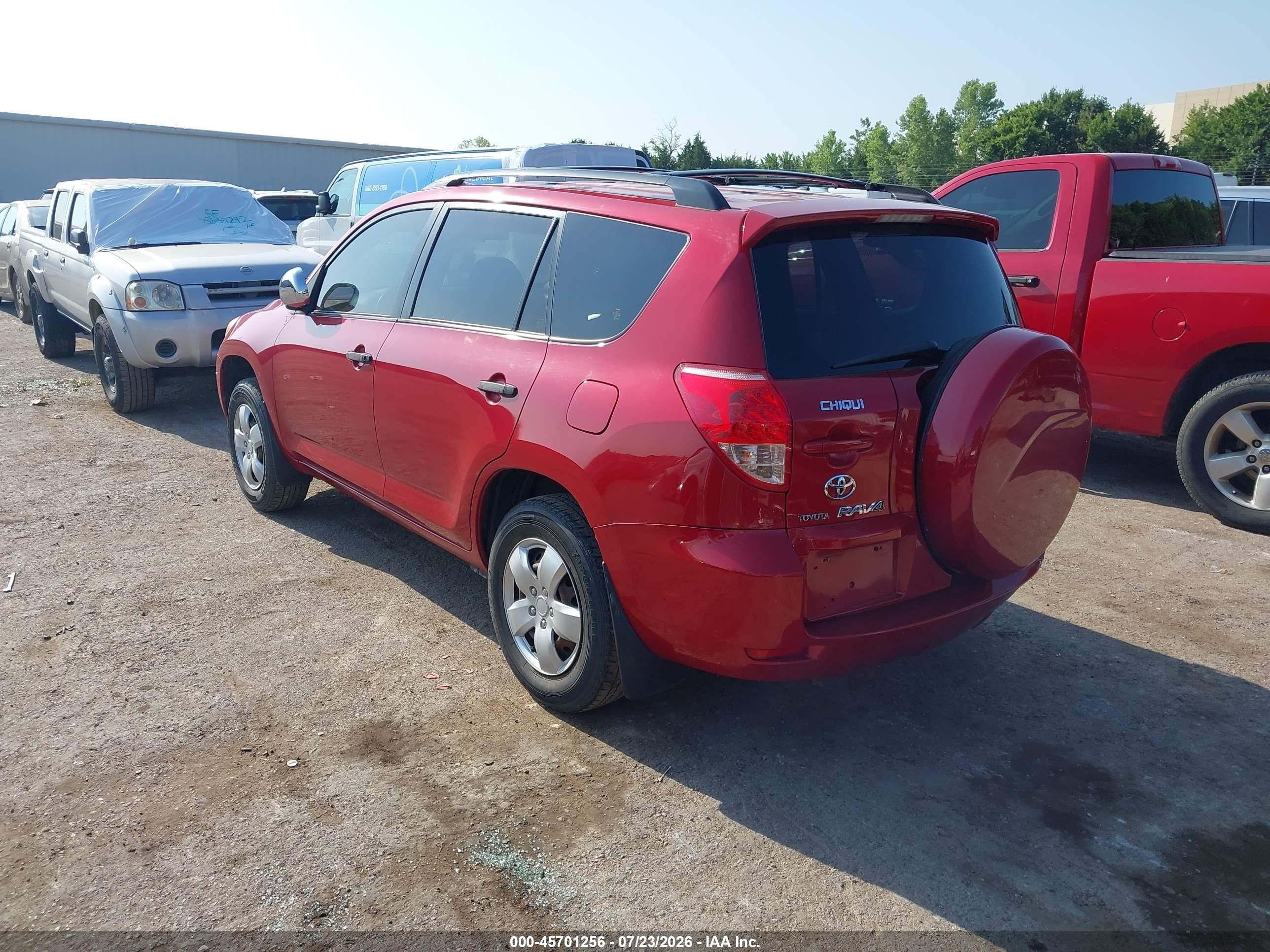 2008 Toyota Rav4   Gray vin: JTMZD33V286078051