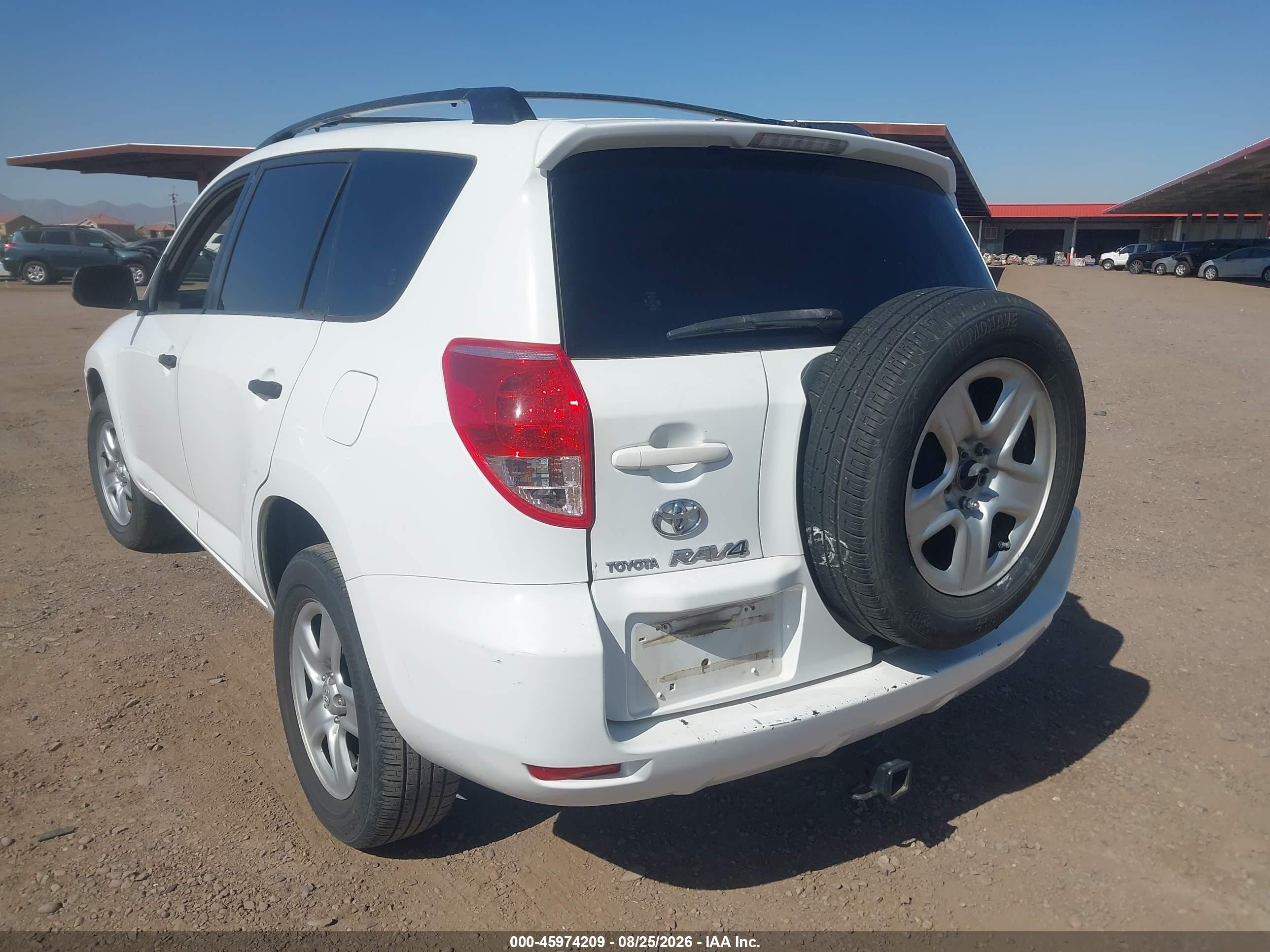 2008 Toyota Rav4   Белый vin: JTMZD33V286079846