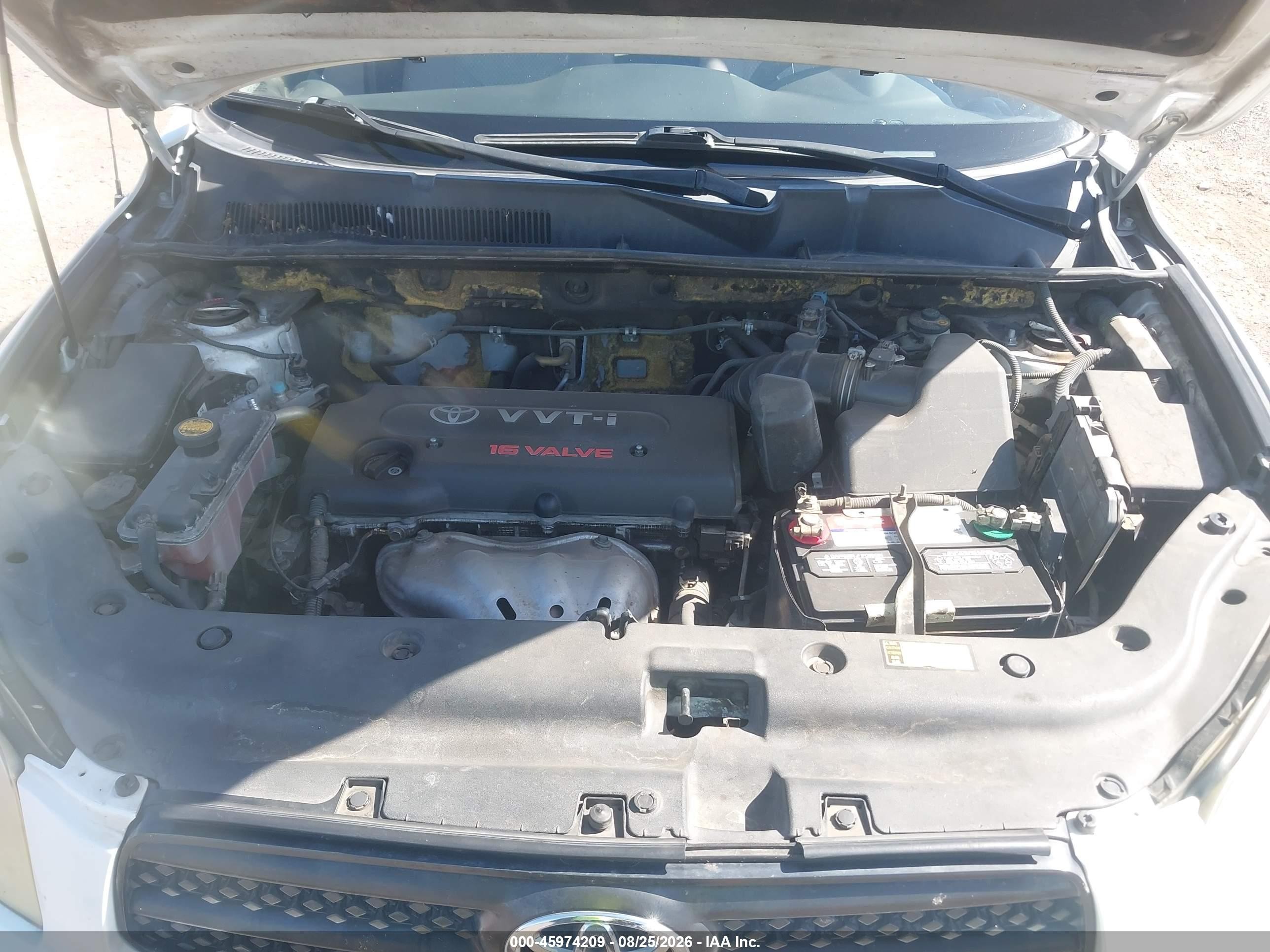 2008 Toyota Rav4   Белый vin: JTMZD33V286079846