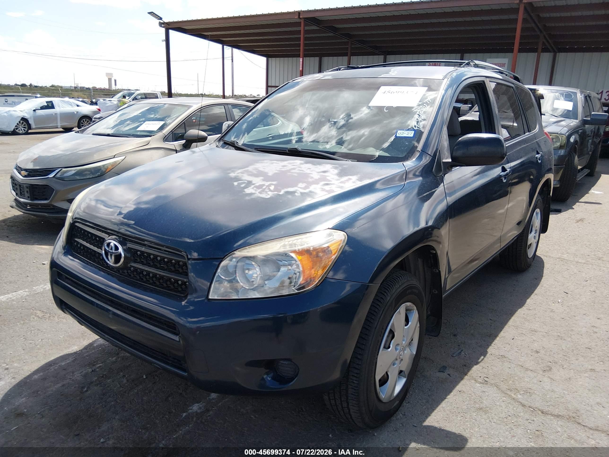 2006 Toyota Rav4   Dark Blue vin: JTMZD33V365024342