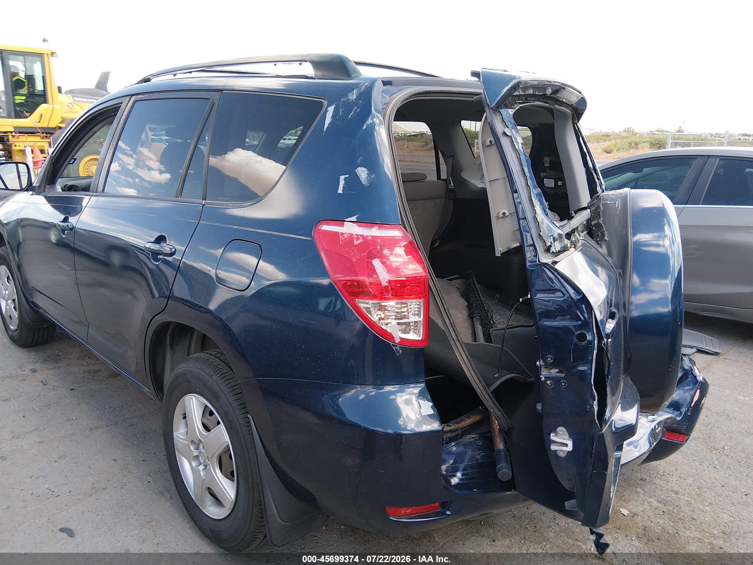 2006 Toyota Rav4   Dark Blue vin: JTMZD33V365024342