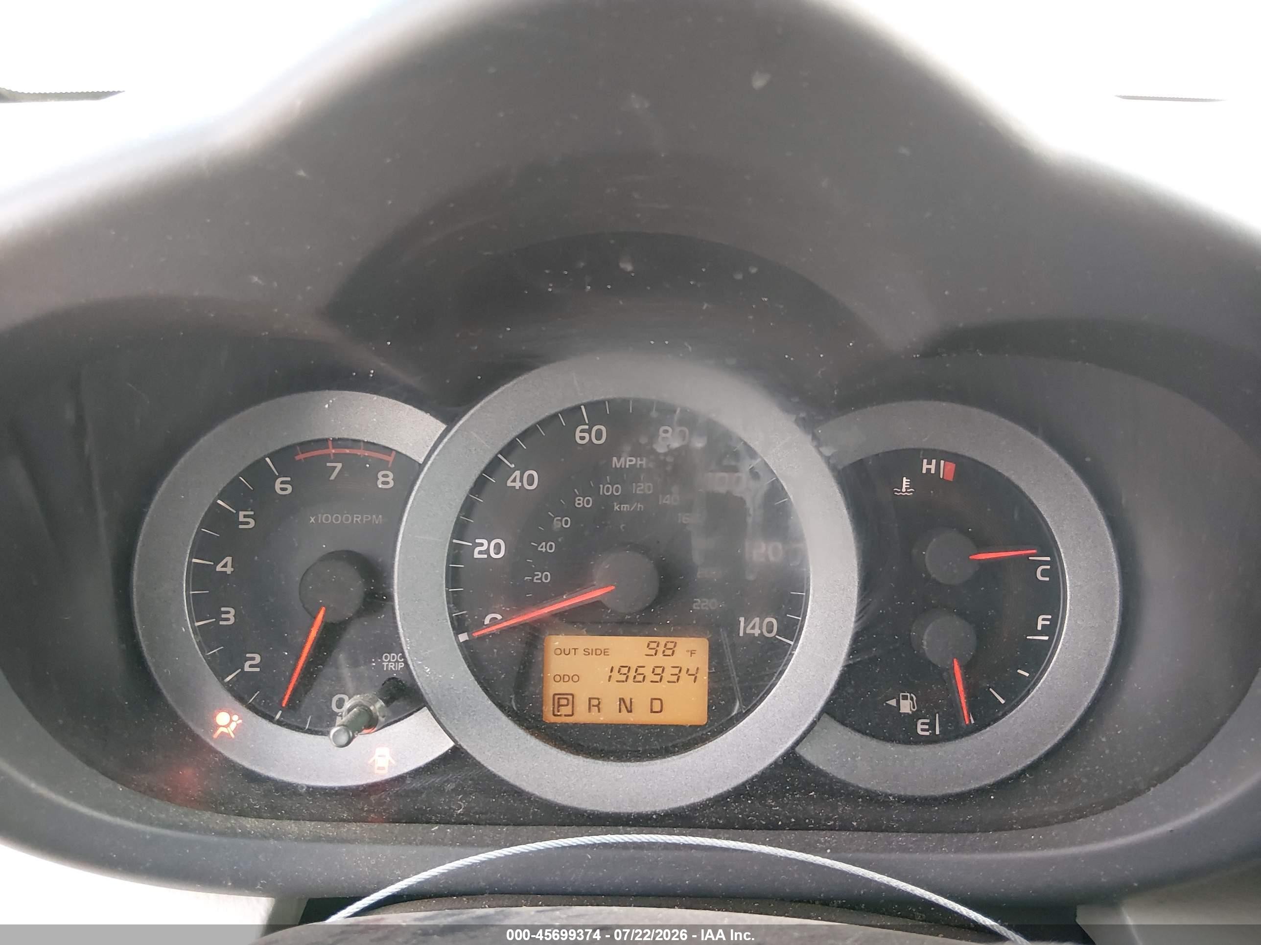 2006 Toyota Rav4   Dark Blue vin: JTMZD33V365024342