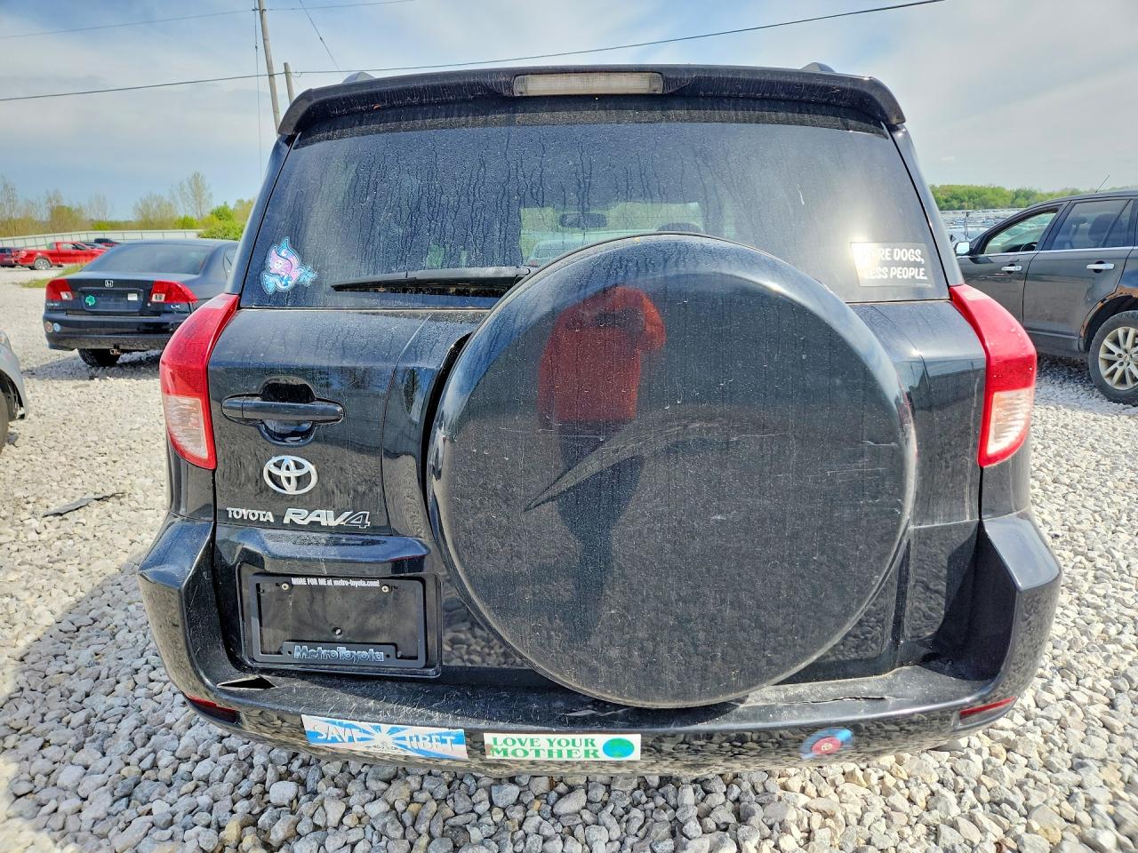 2006 Toyota Rav4 Base Black vin: JTMZD33V366018454
