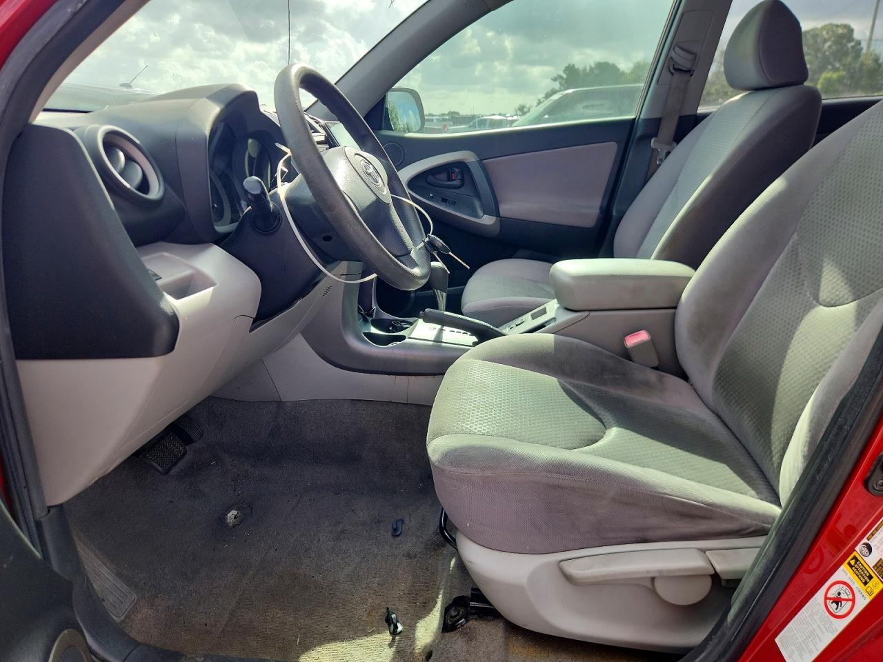 2007 Toyota Rav4 Base Red vin: JTMZD33V375033687