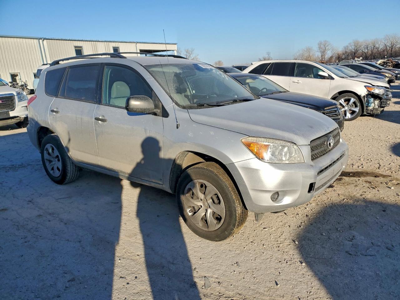 2007 Toyota Rav4 Silver vin: JTMZD33V375061585
