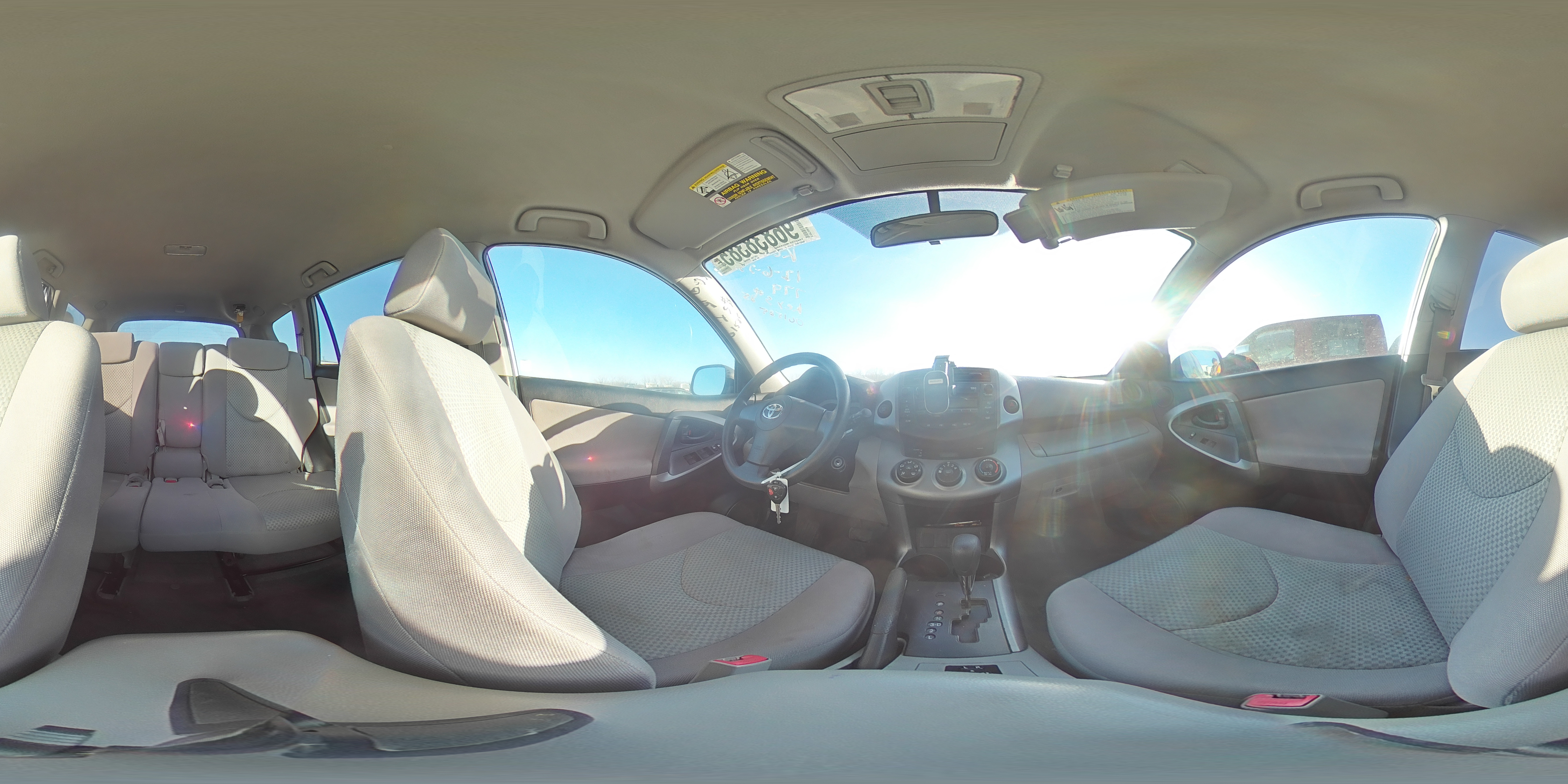 2007 Toyota Rav4 Silver vin: JTMZD33V375061585