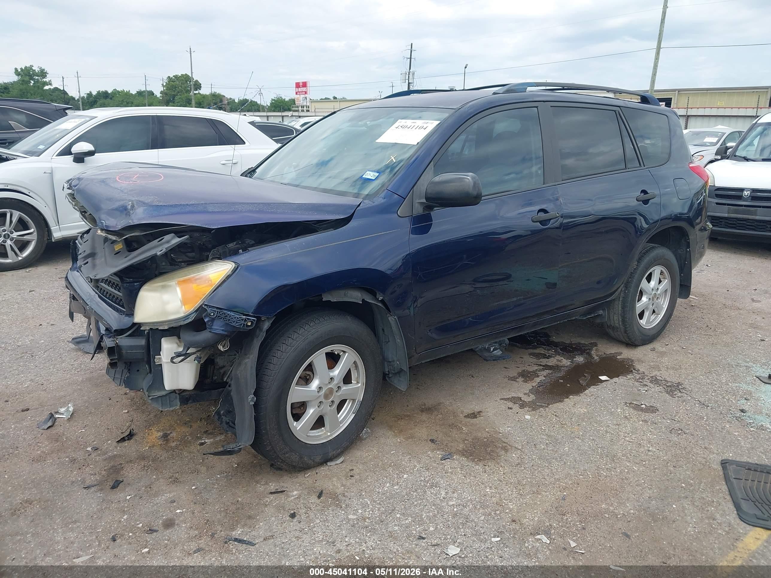2007 Toyota Rav4   Dark Blue vin: JTMZD33V375073221
